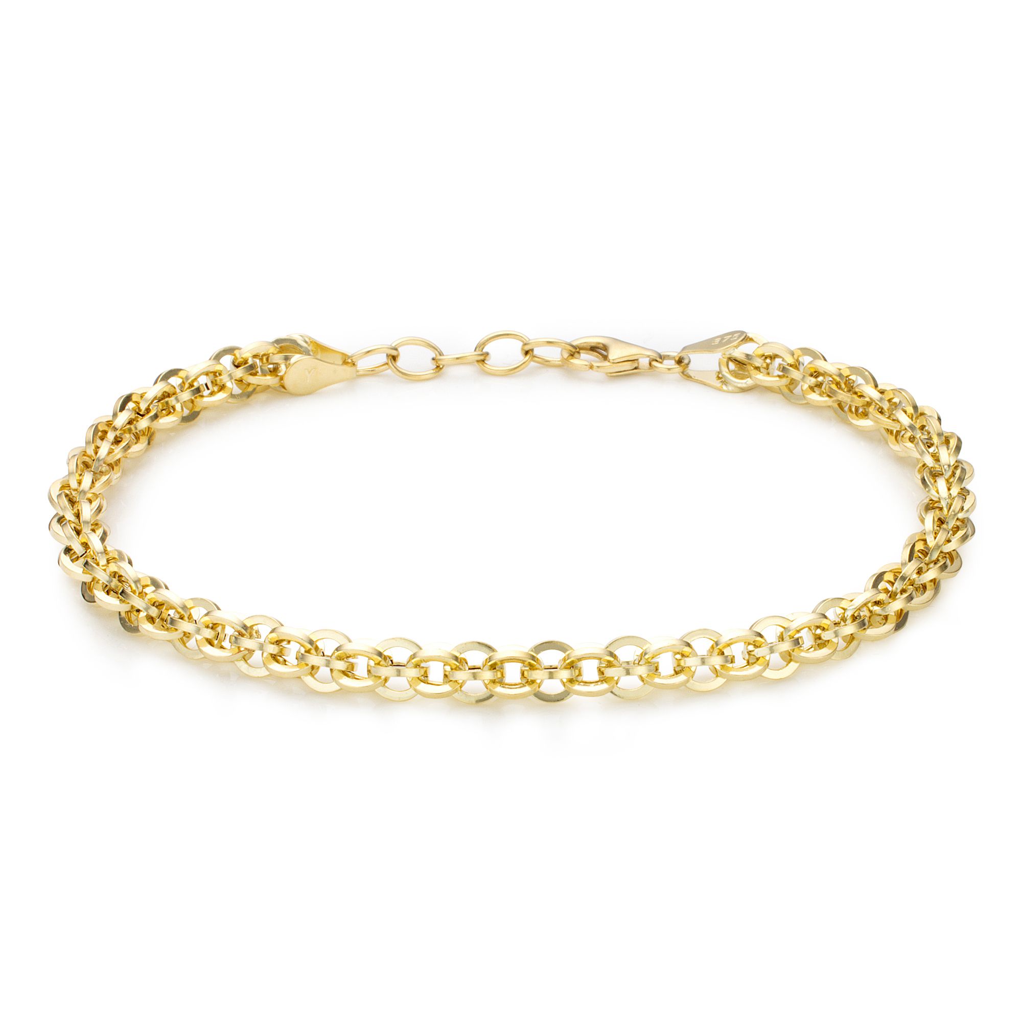 GOLDRAUSCH Armband Länge ca. 19+2cm mind. 3,36g Gold 375