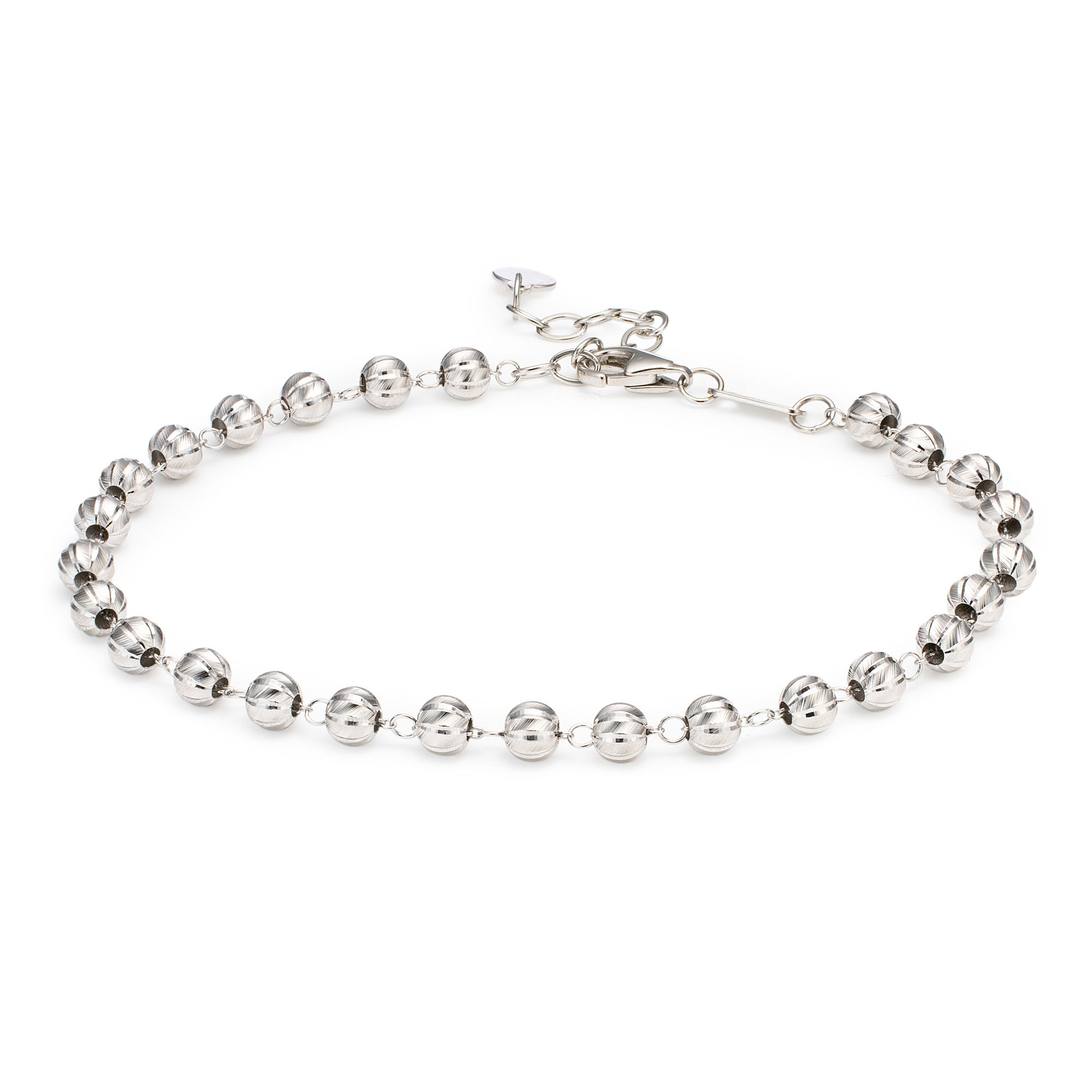 PLATINITY Kugel-Armband Länge ca. 18-21cm mind. 7,9g Platin 950
