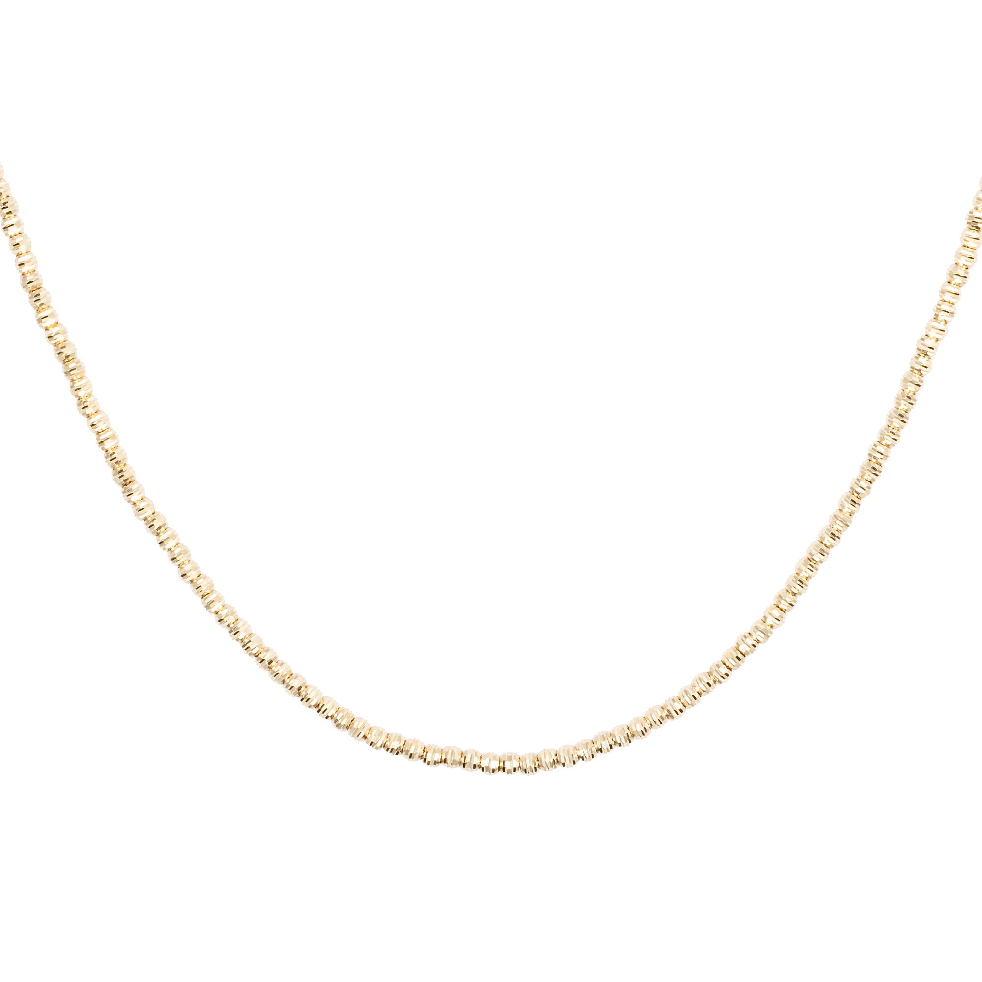 GOLDRAUSCH Kugelkette diamantiert mind. 4,2g Gold 585