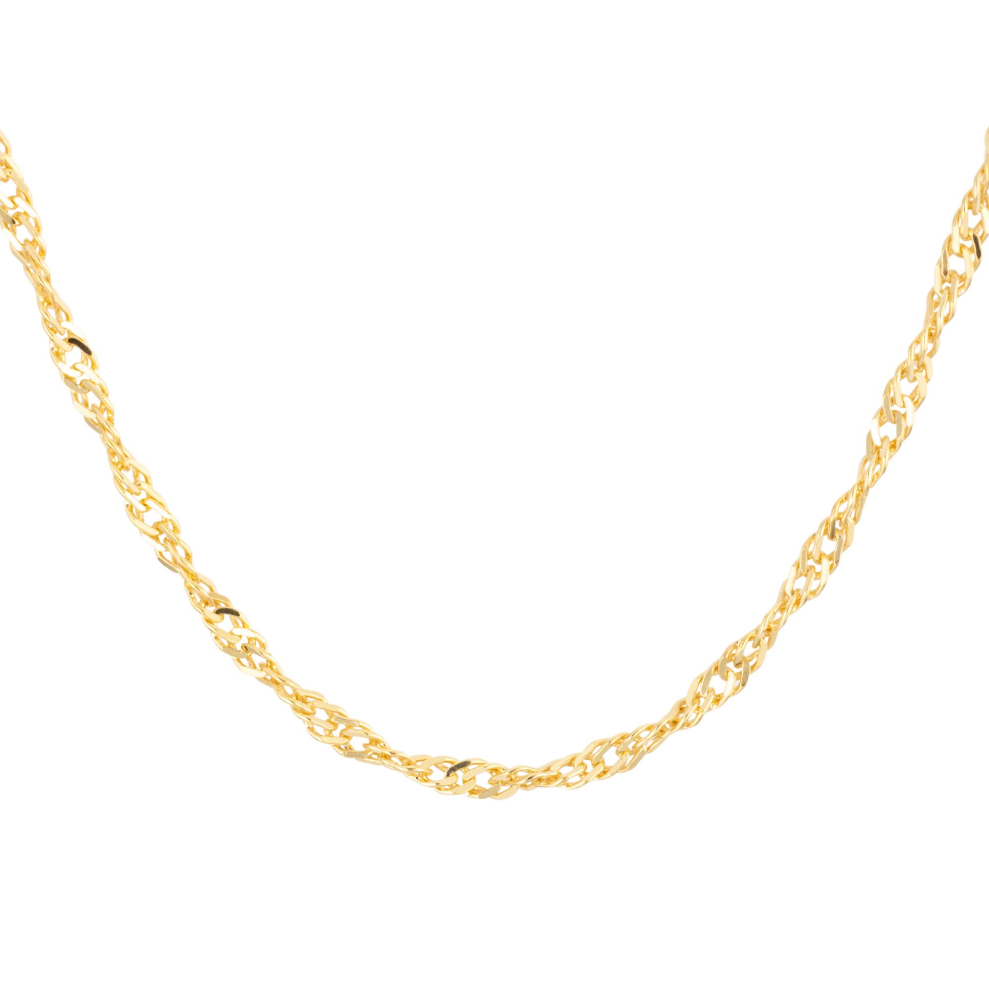 Singapurkette Länge ca. 50cm 2,7mm Silber 925