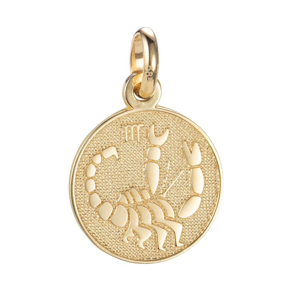 GOLDSCHMUCK FÜR MICH Sternzeichen-Anhänger poliert mind. 0,6g Gold 585