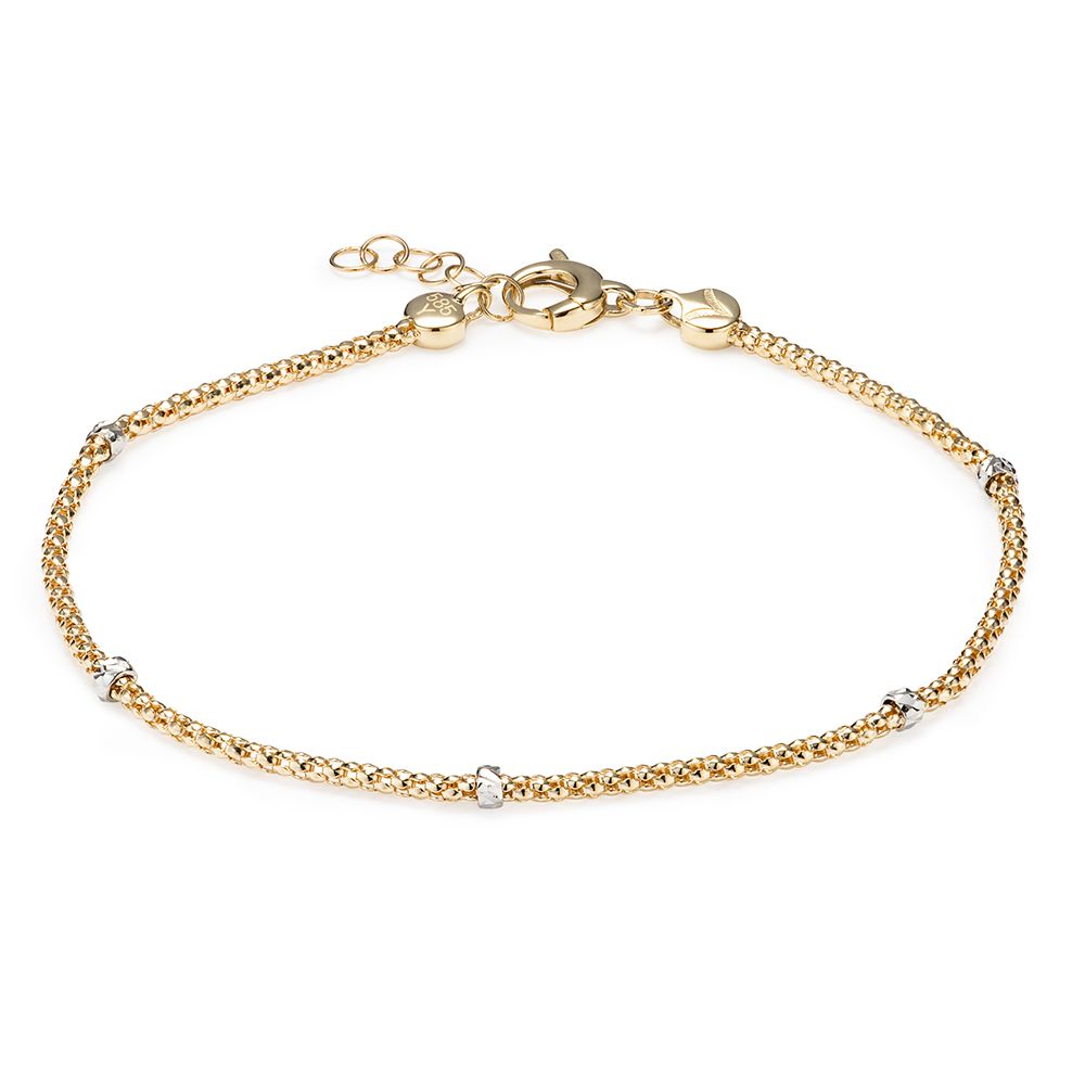 GOLDRAUSCH Armband bicolor poliert mind. 2,7g Gold 585
