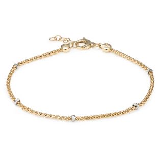 GOLDRAUSCH Armband bicolor poliert mind. 2,7g Gold 585