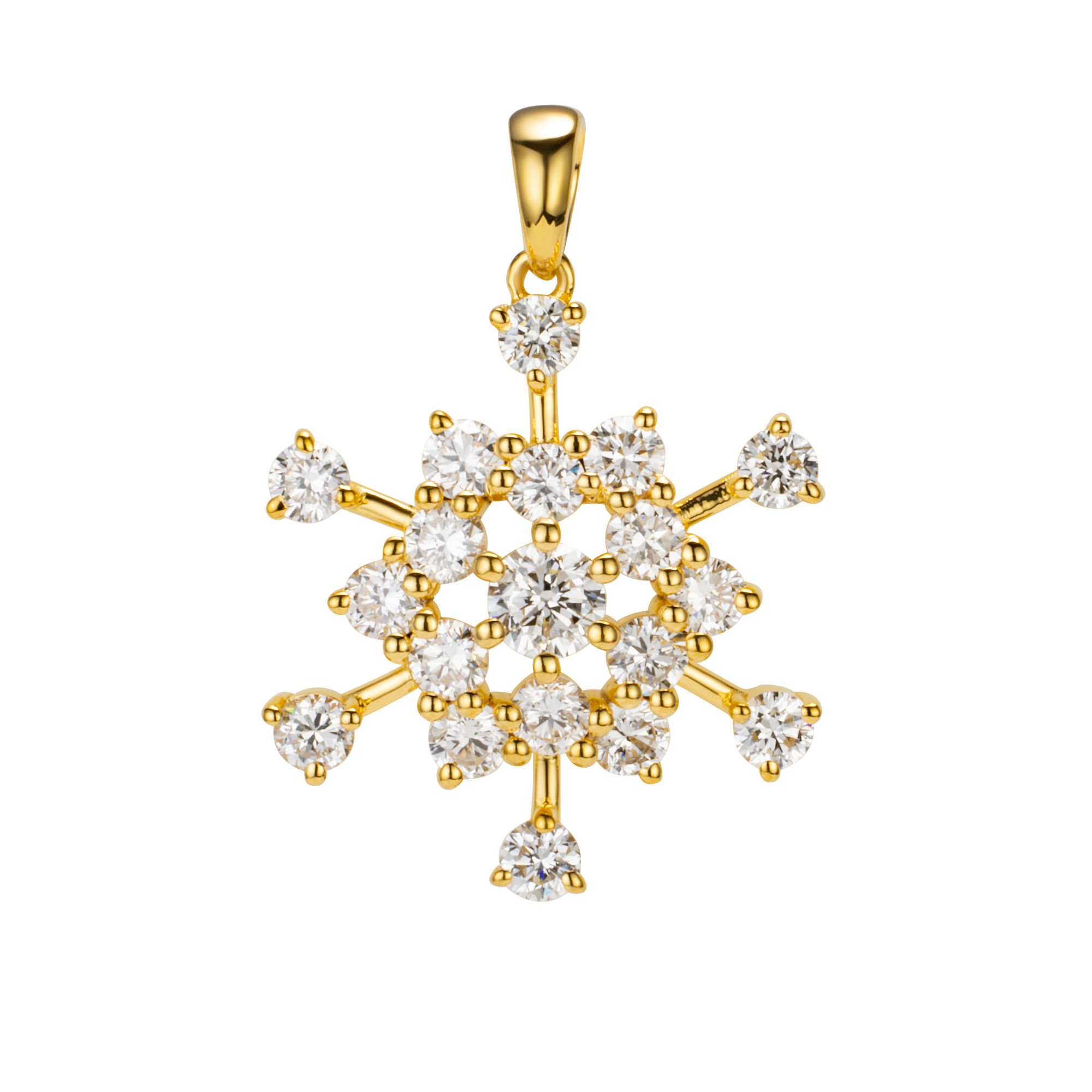 THOMAS & SOHN Lab Grown Brillanten zus. ca. 2,00ct Anhänger Silber Palladio
