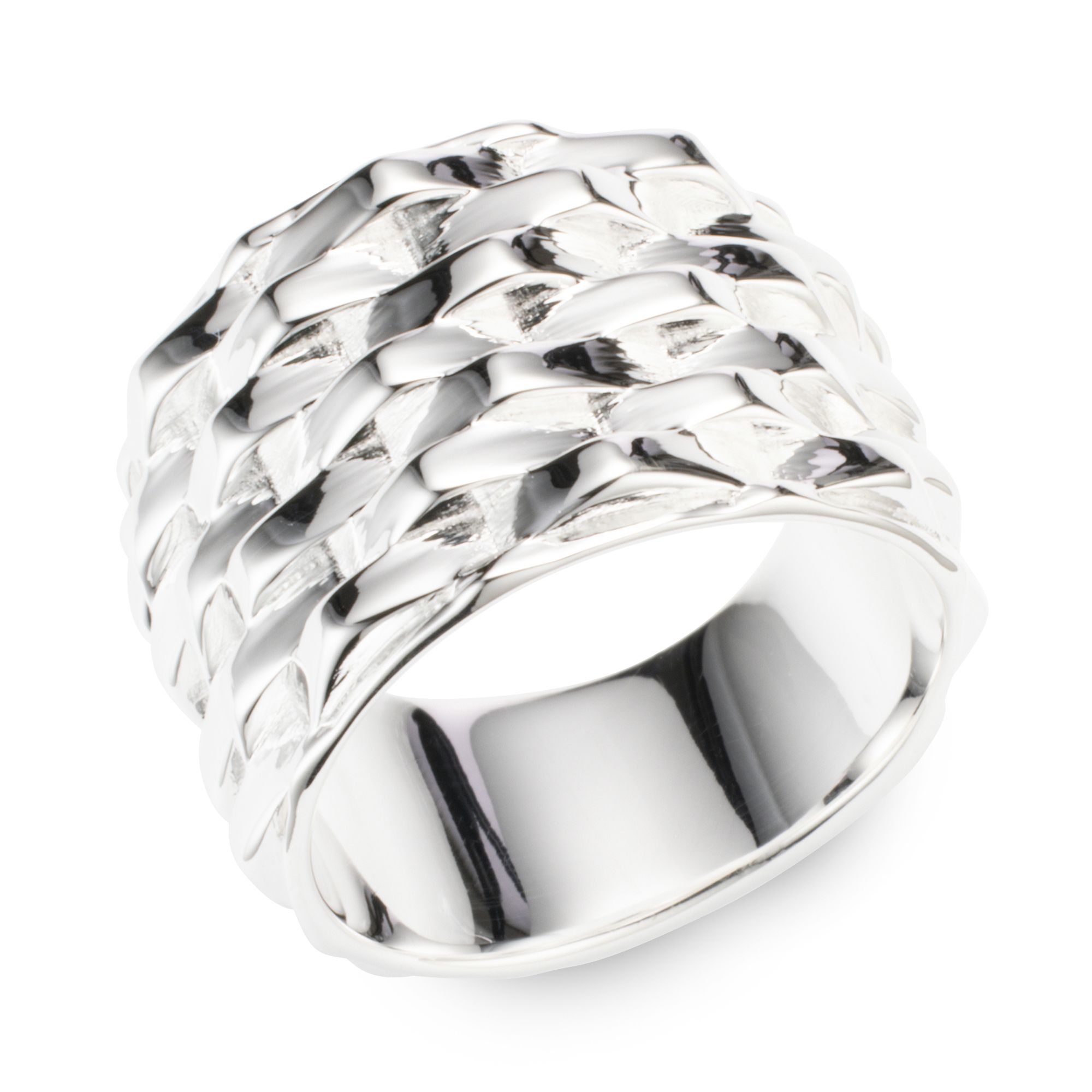 THOMAS & SOHN Ring poliert mind. 8g Silber Palladio