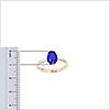 ROYELLE beh. Opal Ring ca. 0,80ct Gold 375, 3 of 3