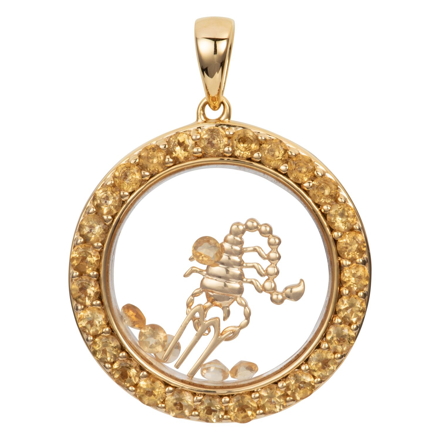 ROYELLE Edelsteine Anhänger Sternzeichen zus. ca. 2,00ct Silber 925