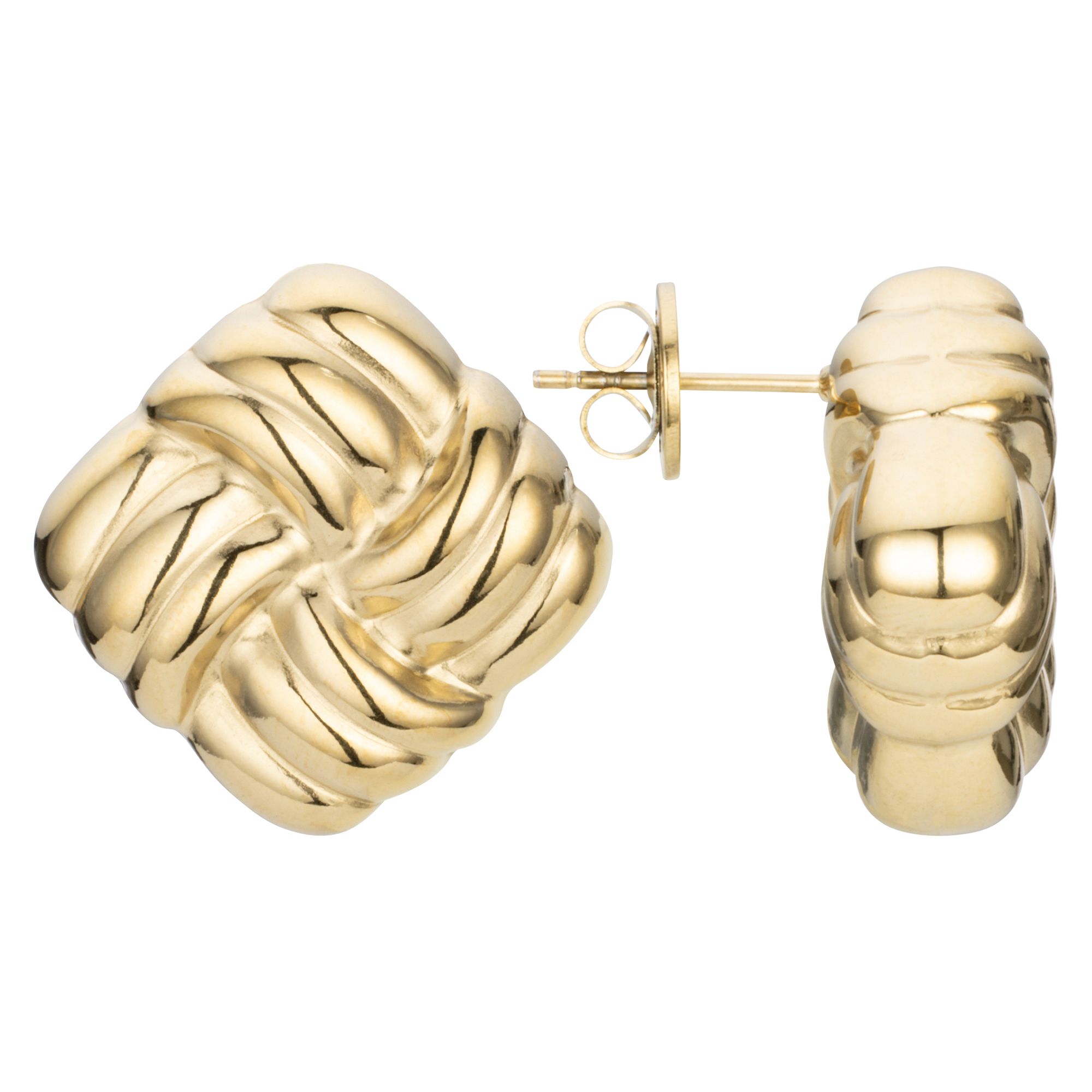 STEFFEN SCHRAUT Ohrstecker poliert Edelstahl