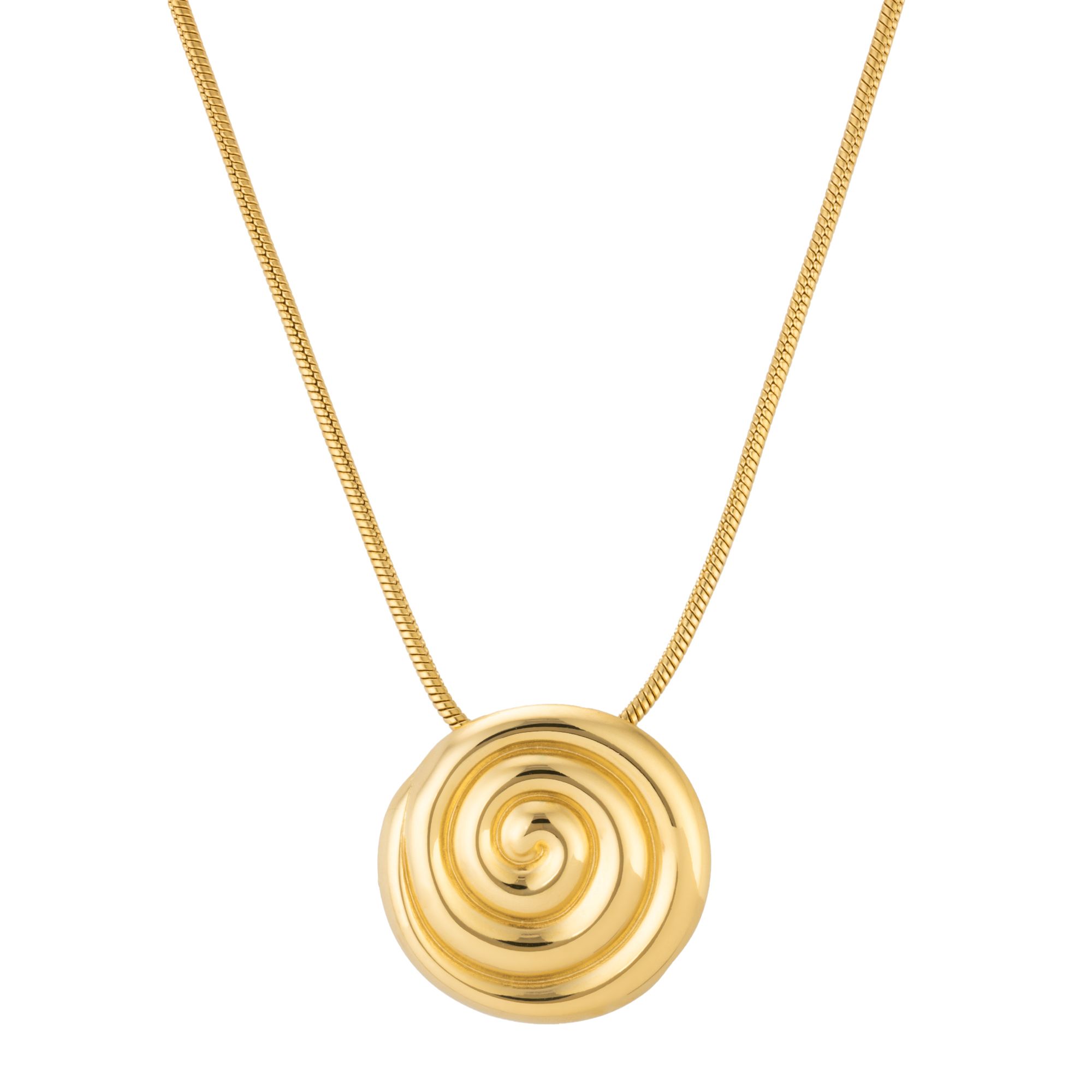 STEFFEN SCHRAUT Anhänger mit Kette Länge ca. 45+5cm poliert Edelstahl