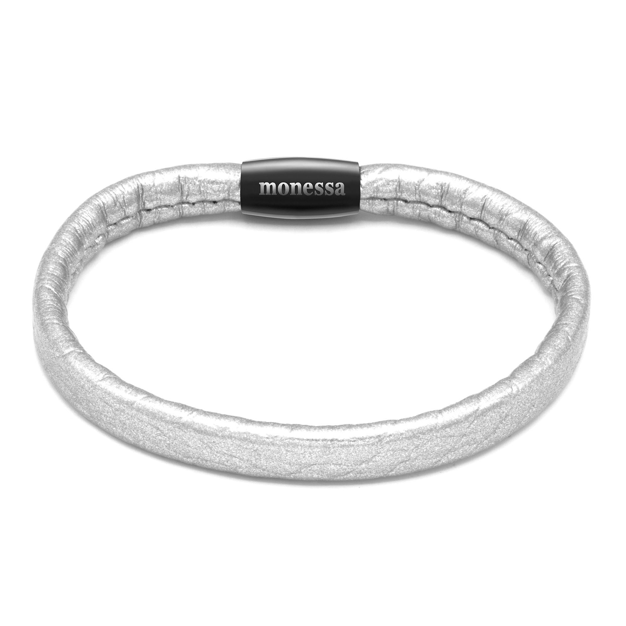 MONESSA Armband Schlangen-Optik 1- Strang Magnetverschluss