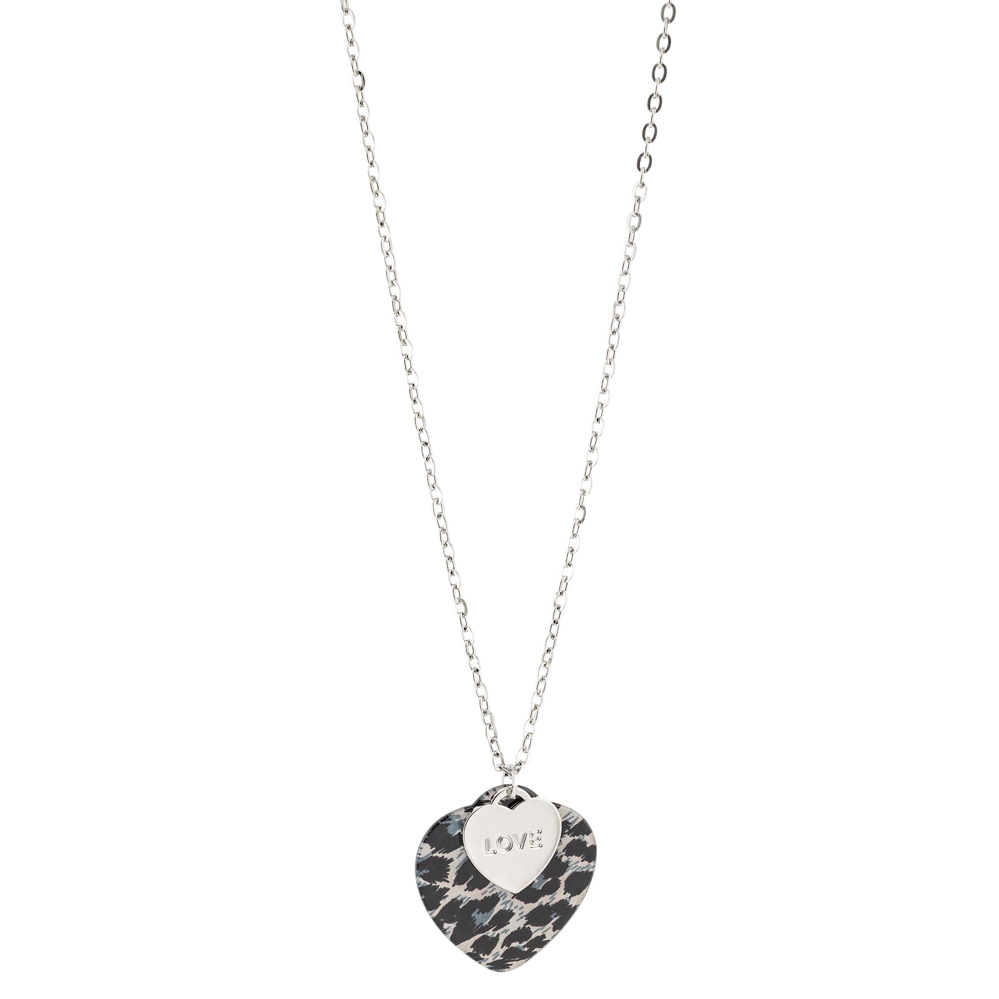 DINE 'N' Dance Collier Herzanhänger Länge ca. 90+8cm Modeschmuck