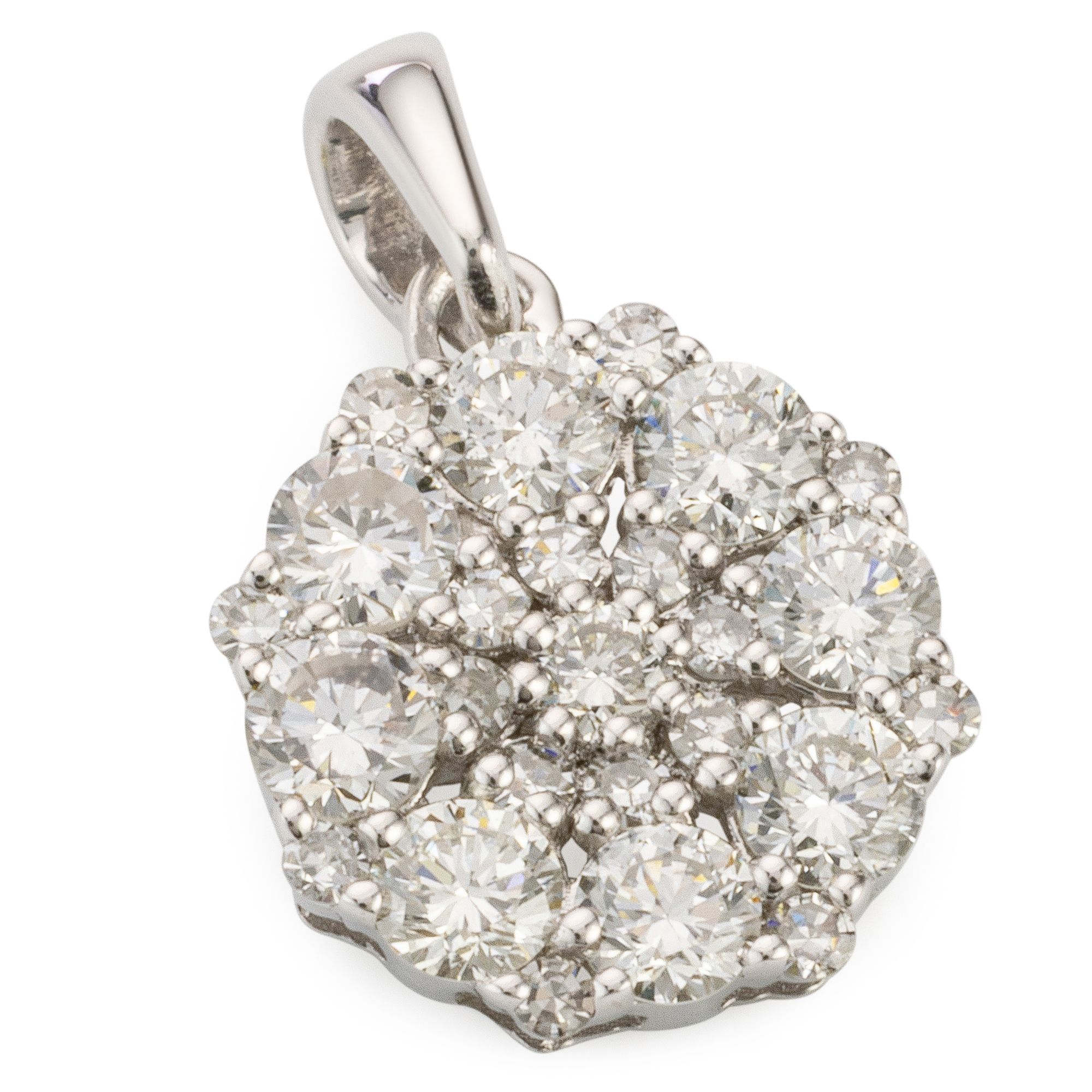 DIAMOUR Anhänger 25 Diamanten zus. ca. 0,50ct Gold 585