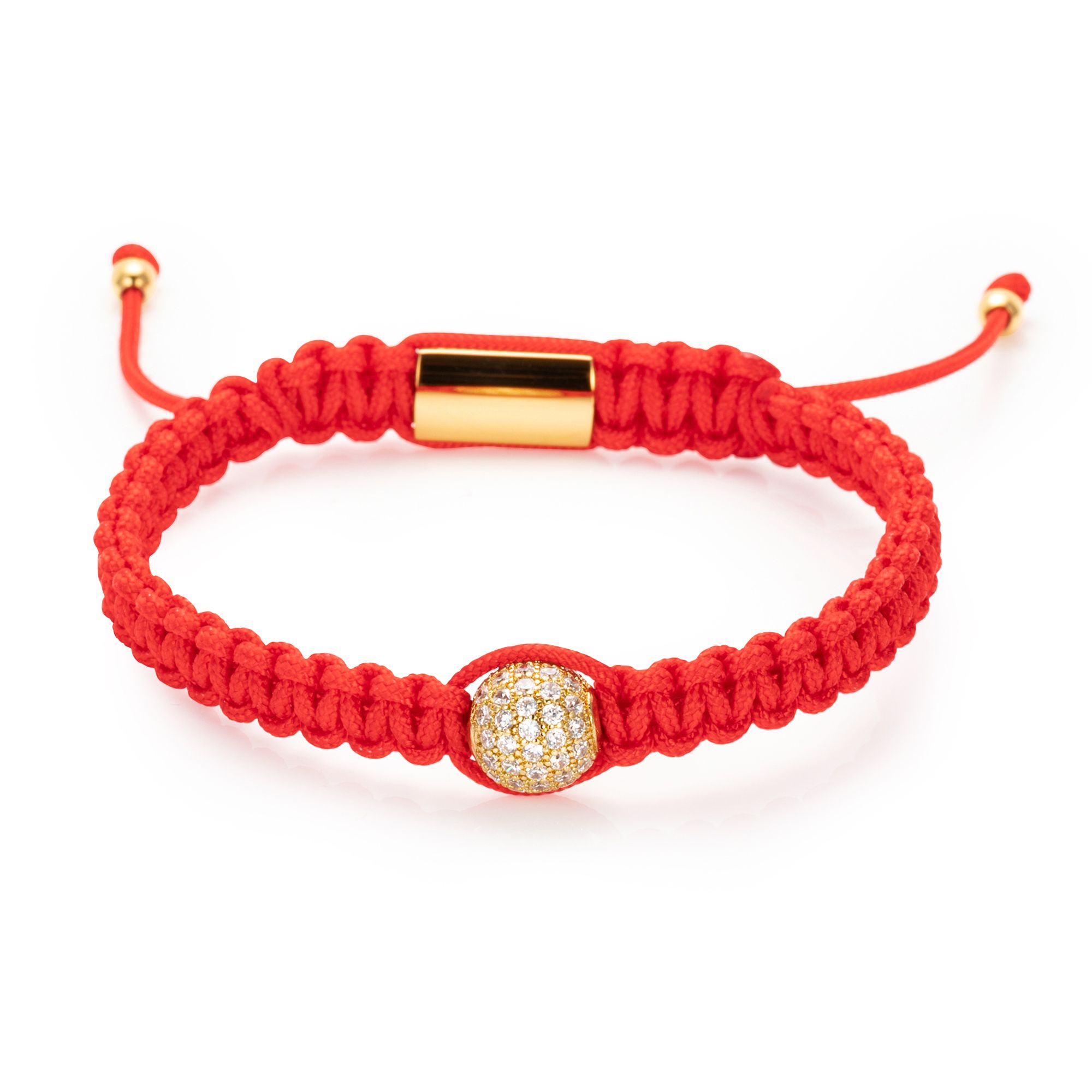 STEFFEN SCHRAUT Armband Makramee Zugverschluss Edelstahl