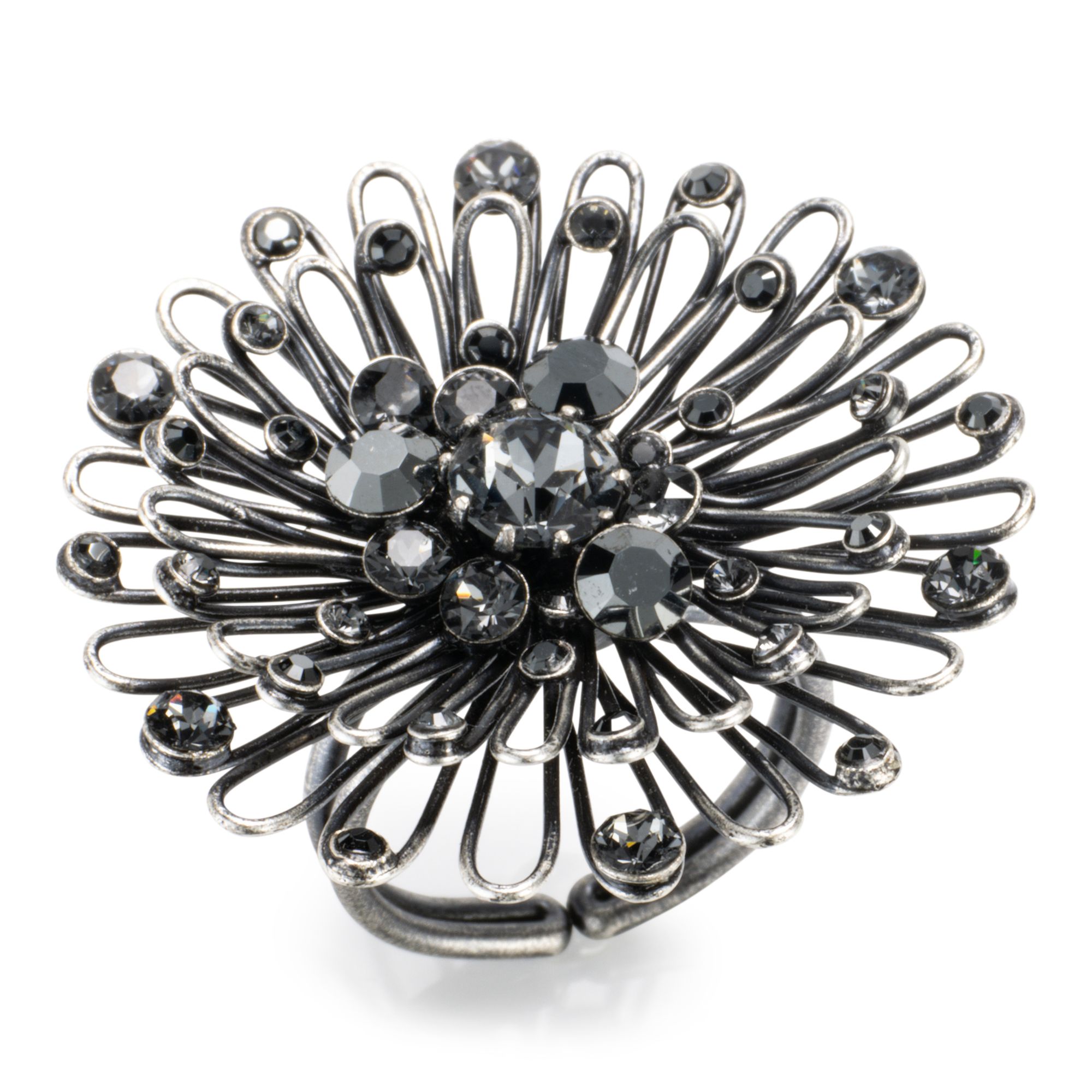 KONPLOTT Ring Distel Modeschmuck