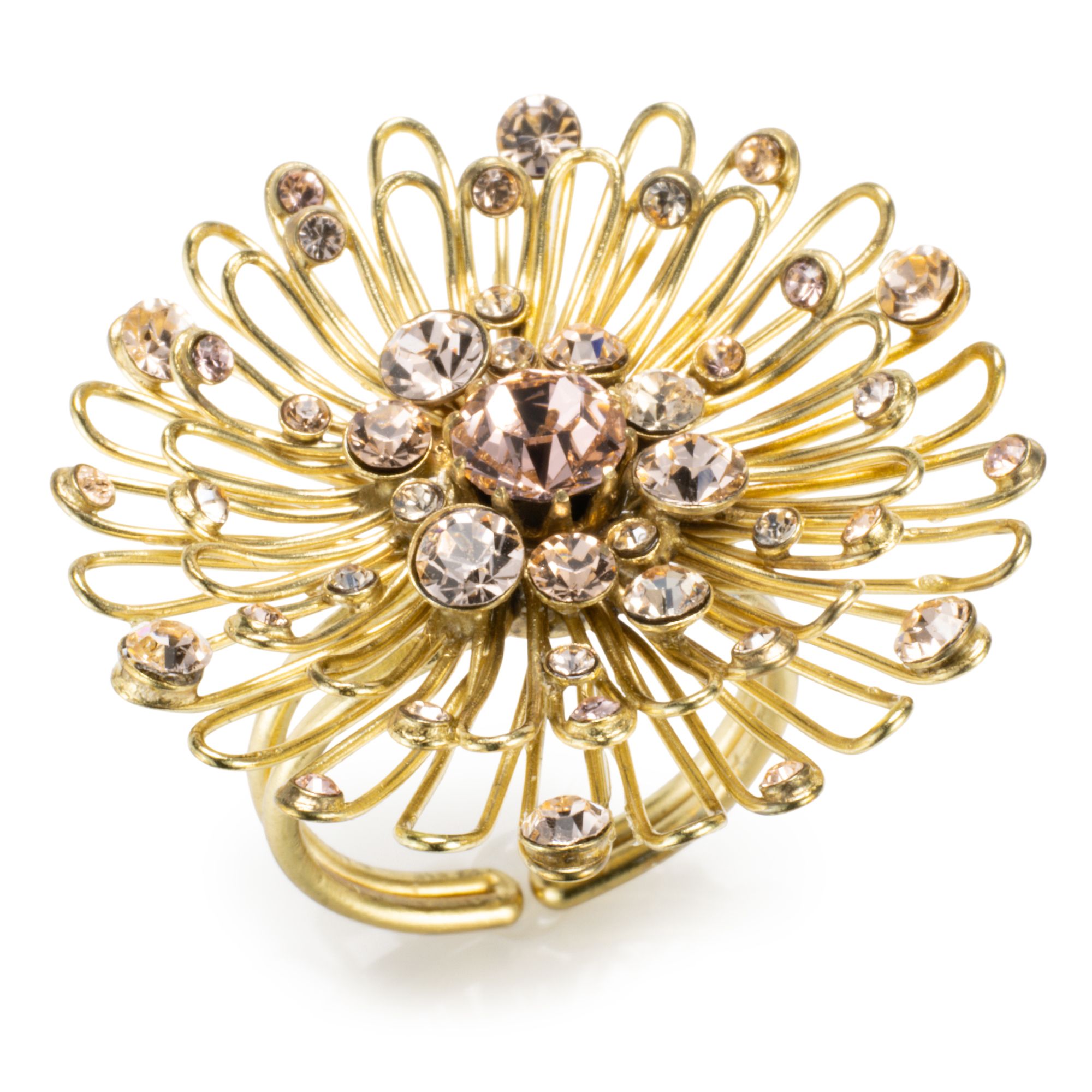 KONPLOTT Ring Distel Modeschmuck