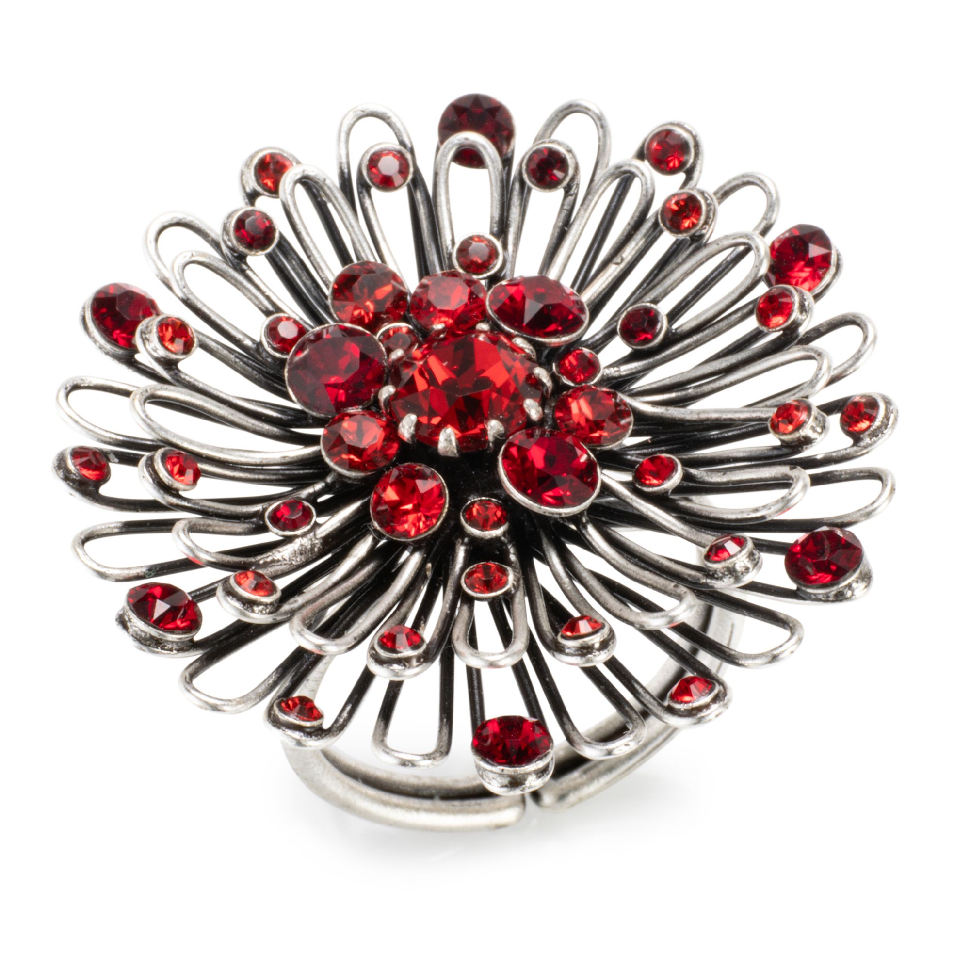 KONPLOTT Ring Distel Modeschmuck