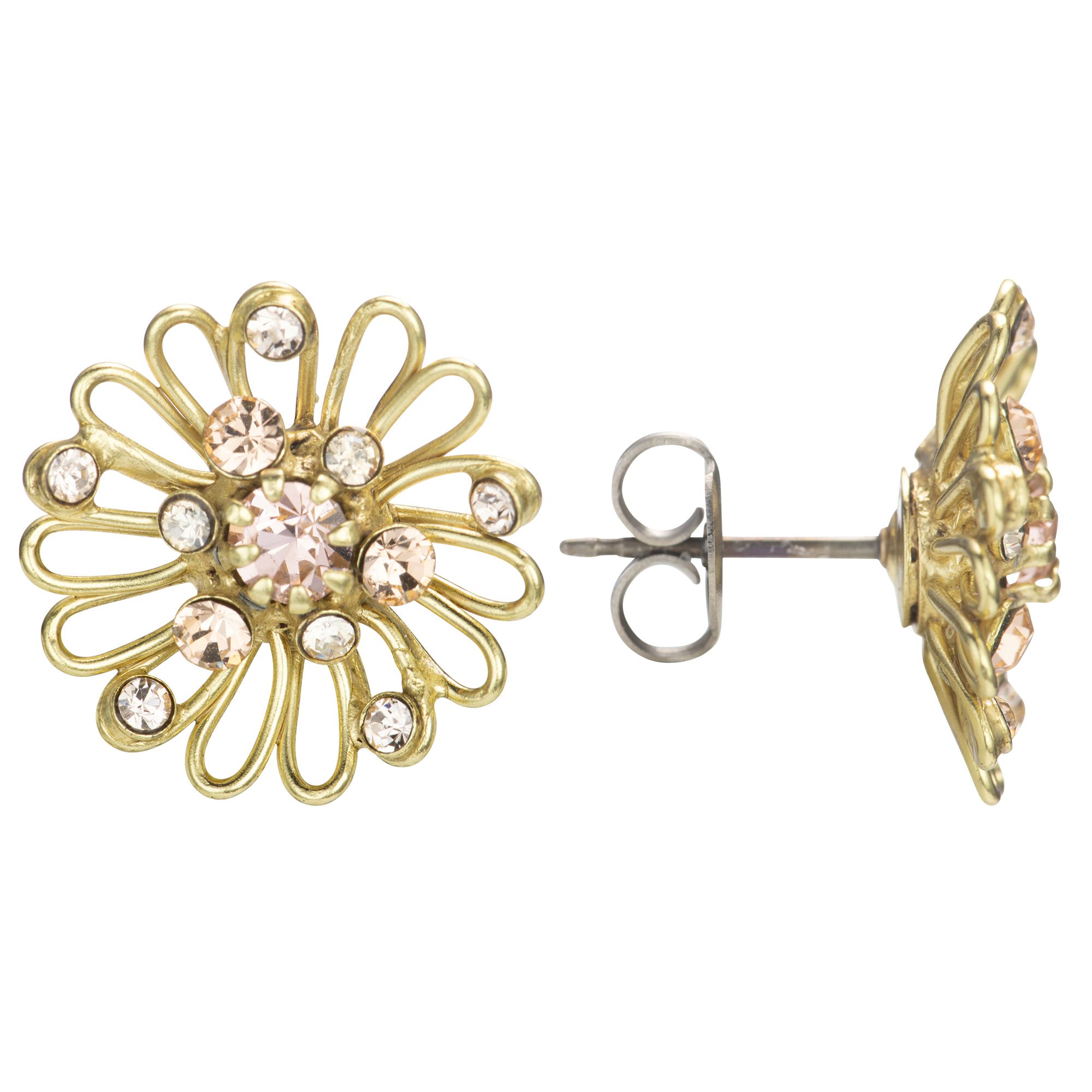 KONPLOTT Ohrstecker Distel Modeschmuck