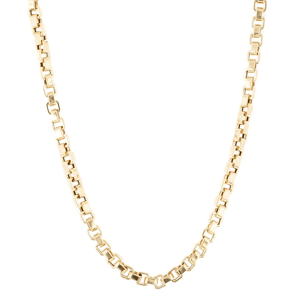 GOLDRAUSCH Collier poliert/45cm mind. 18,3g Gold 585