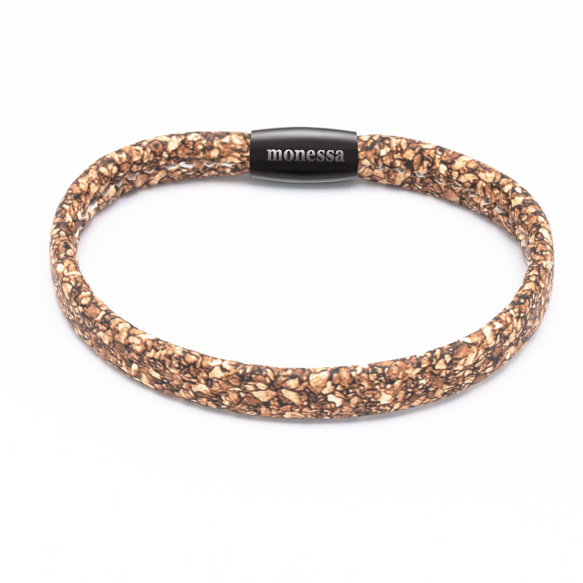 MONESSA Armband Kork-Optik 1-Strang Magnetverschluss