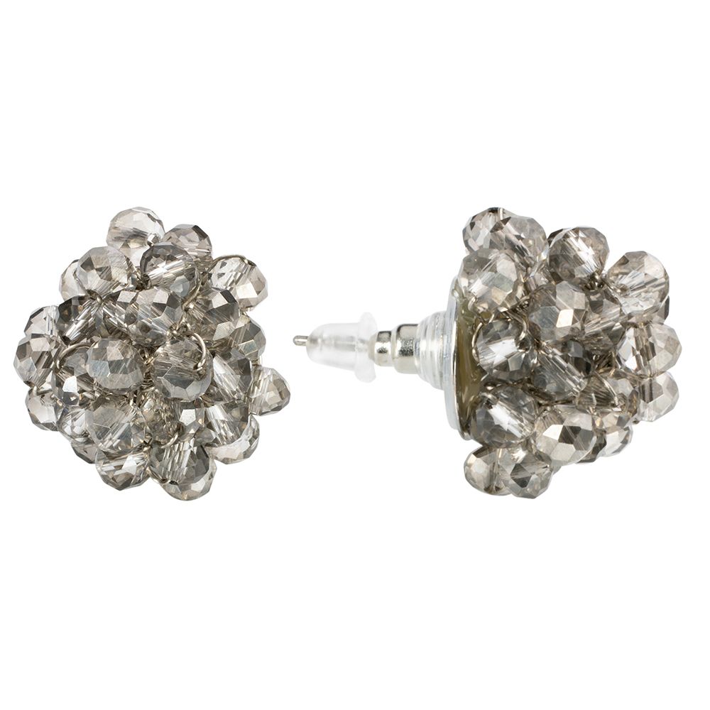 DINE 'N' Dance Ohrstecker Glaskugeln Modeschmuck