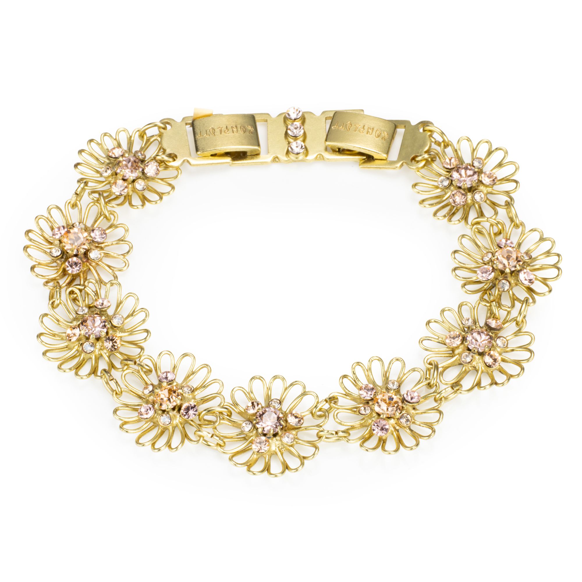 KONPLOTT Armband Distel Länge 18,5-20-5cm Modeschmuck