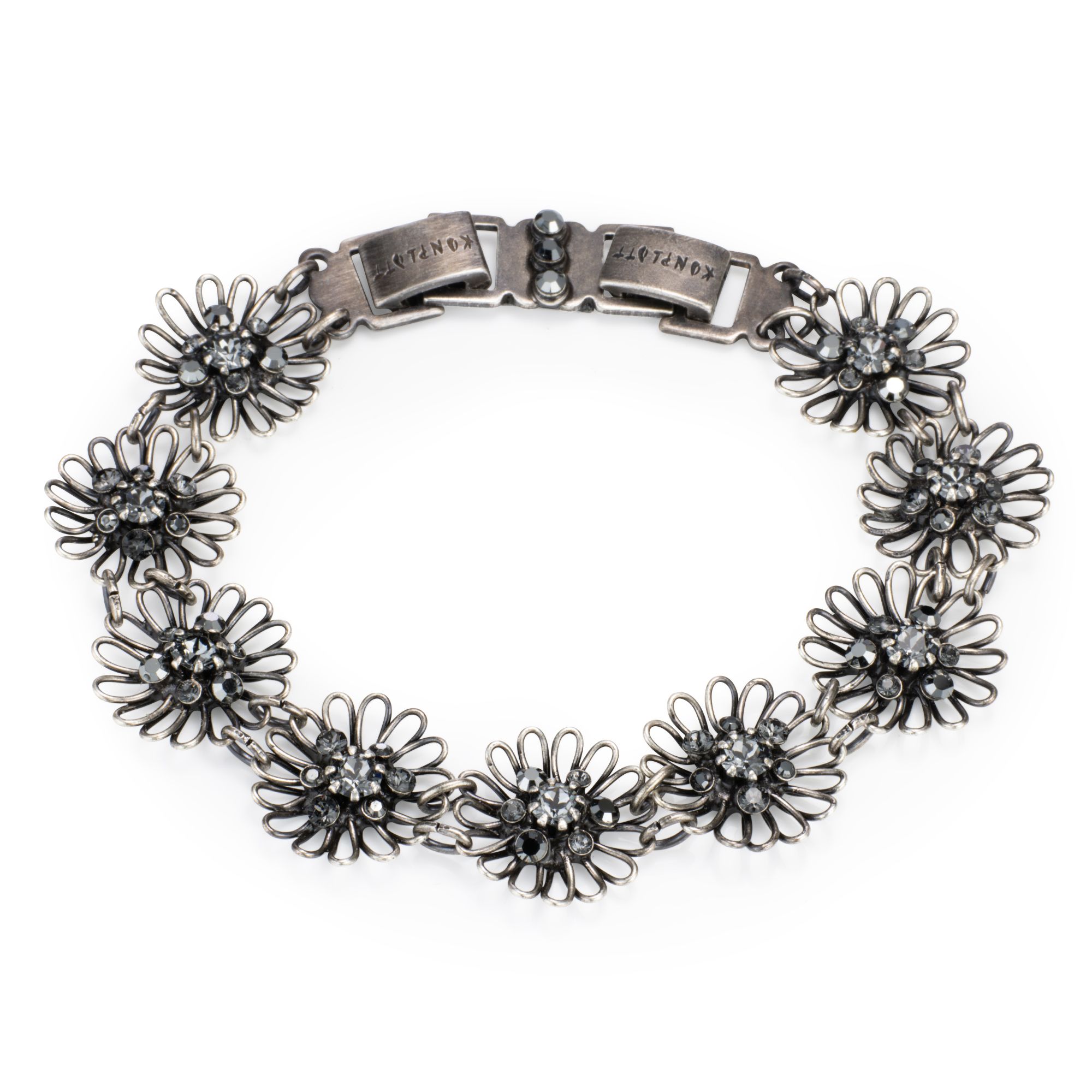 KONPLOTT Armband Distel Länge 18,5-20-5cm Modeschmuck