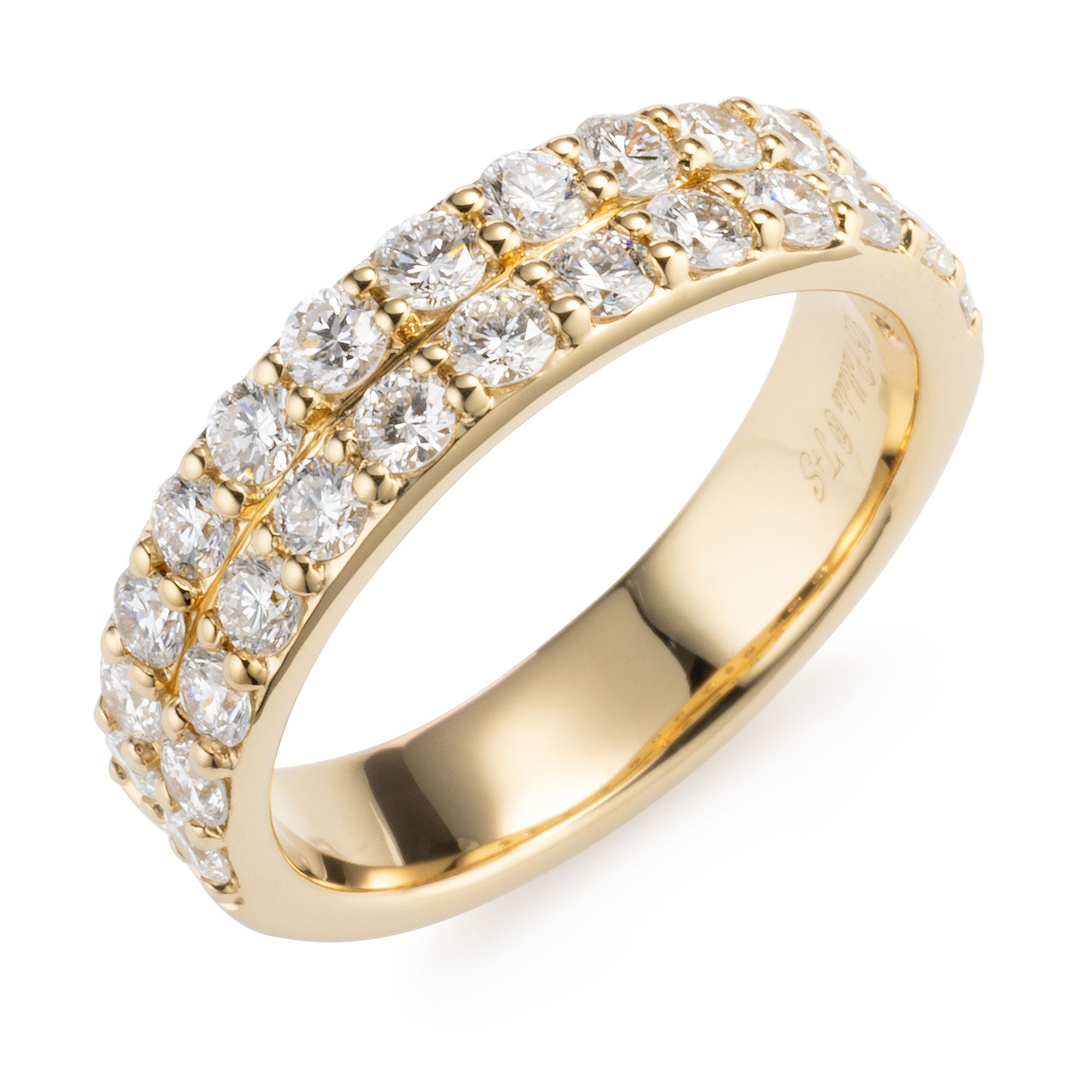 THOMAS & SOHN Lab Grown Brillanten ca.1,47ct Ring Silber Palladio