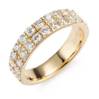 THOMAS & SOHN Lab Grown Brillanten ca.1,47ct Ring Silber Palladio