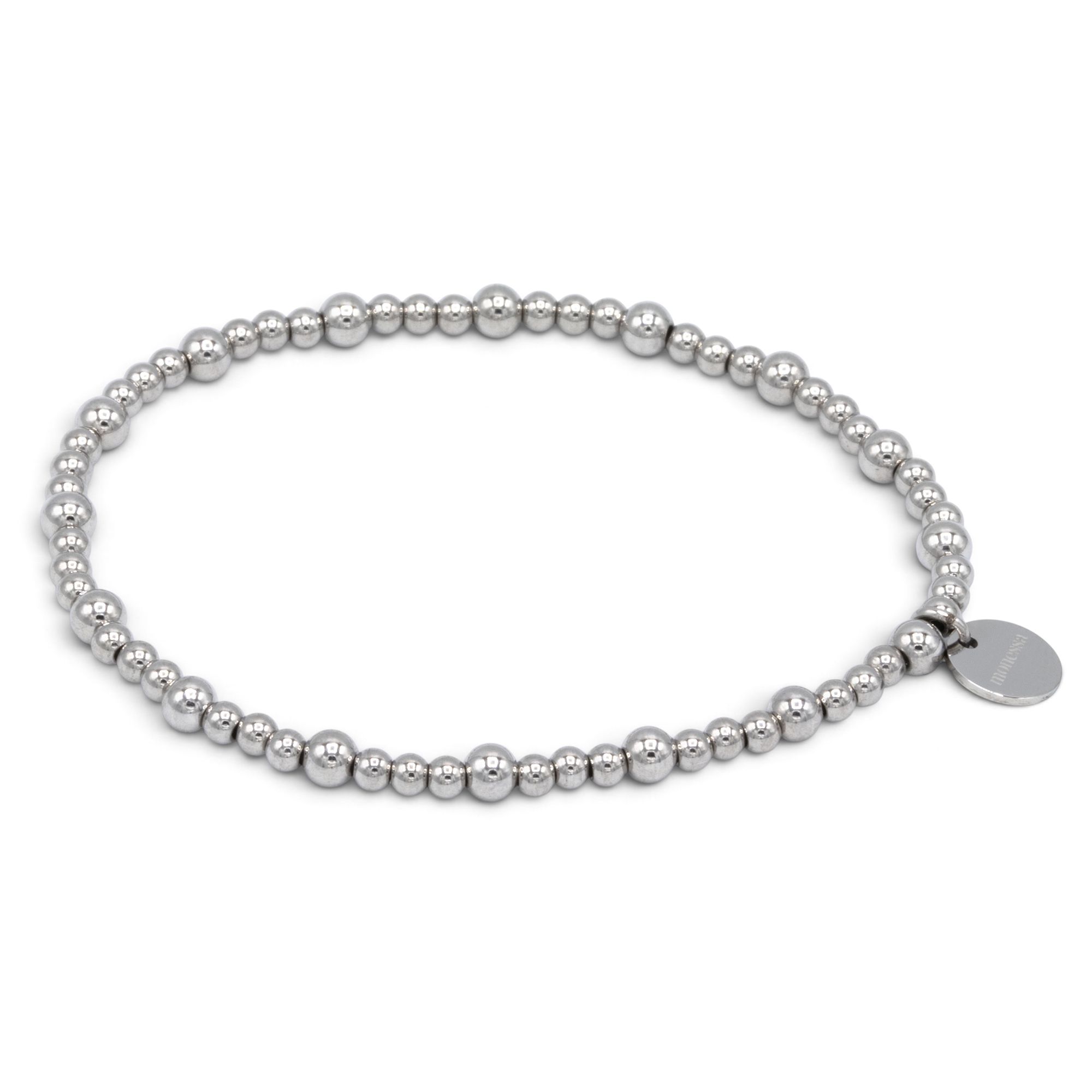 MONESSA Armband Edelstahl flexibel poliert