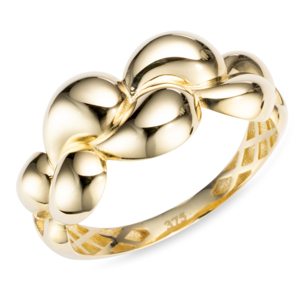 GOLDRAUSCH Fantasie-Ring poliert mind. 1,2g Gold 375
