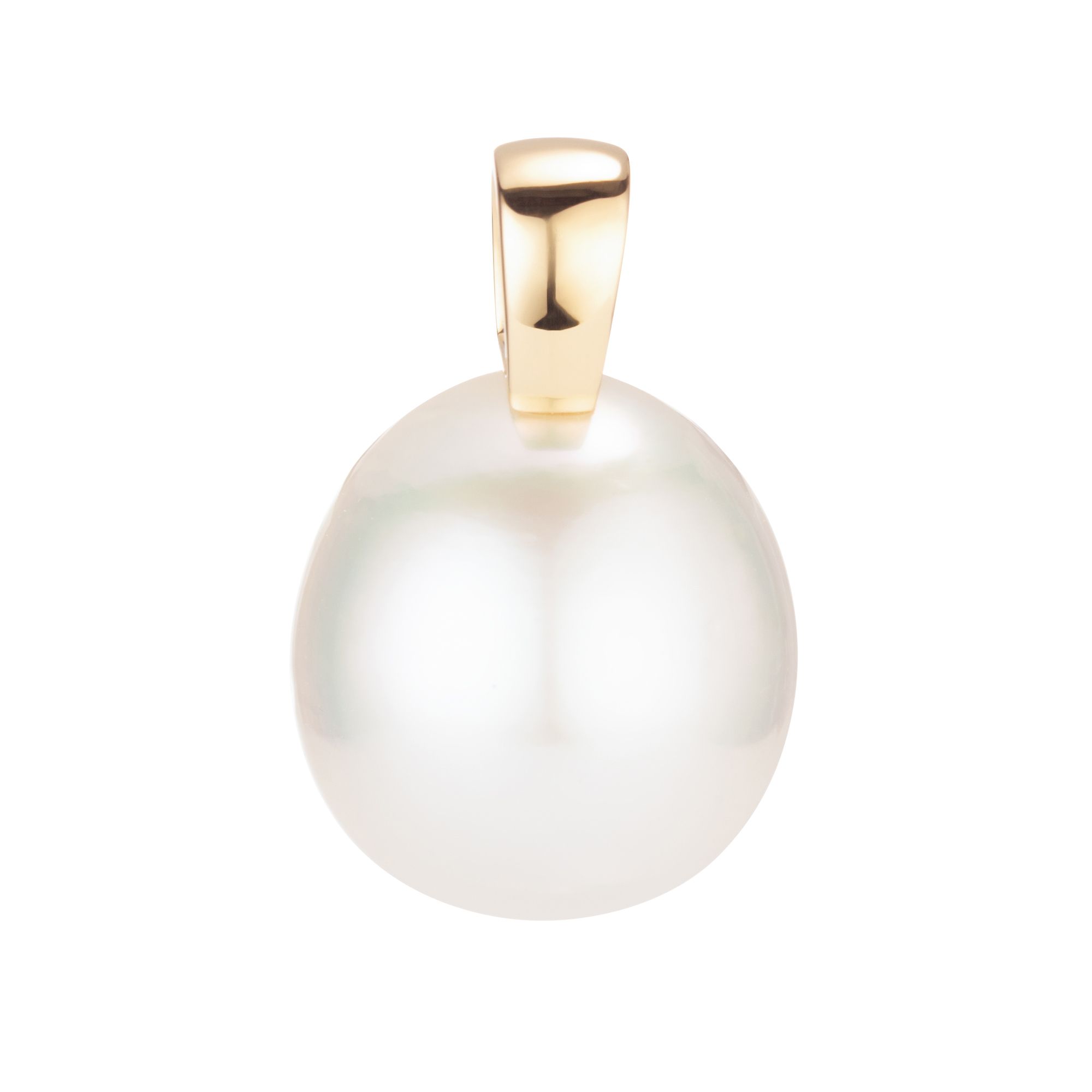 PERLEA Anhänger Südseezucht- perle 12-13mm Gold 750