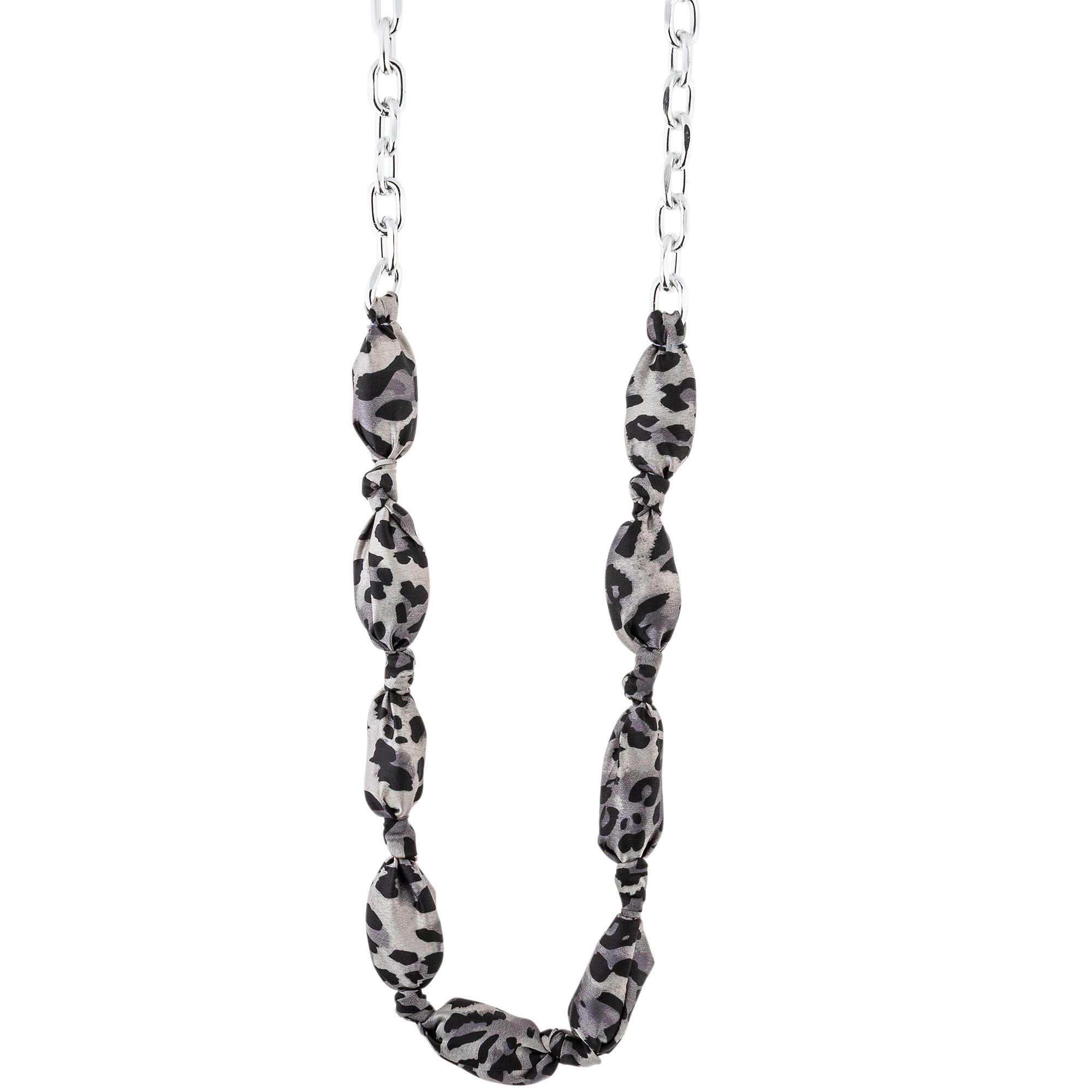 DINE 'N' Dance Collier Seiden-Optik Länge ca. 82+8cm Modeschmuck