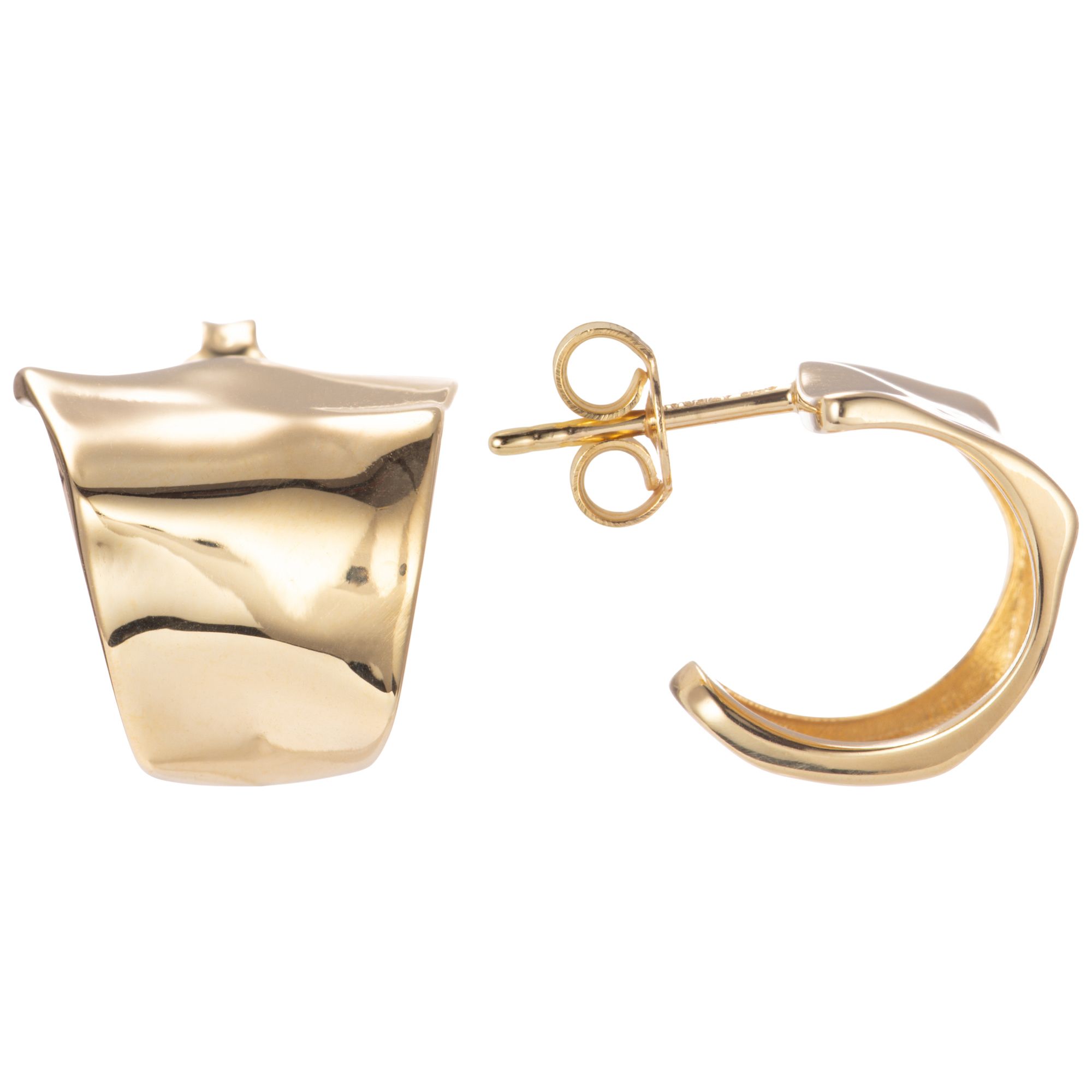 GOLDRAUSCH Creolen poliert mind. 2,09g Gold 375