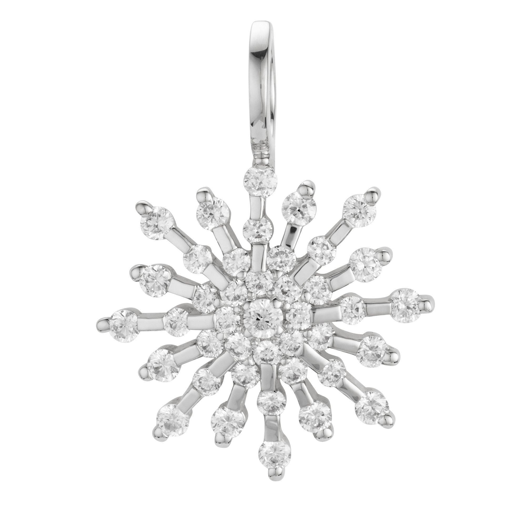 CANADIAN DIAMONDS Anhänger 41 Brillanten zus. ca. 0,43ct Gold 585