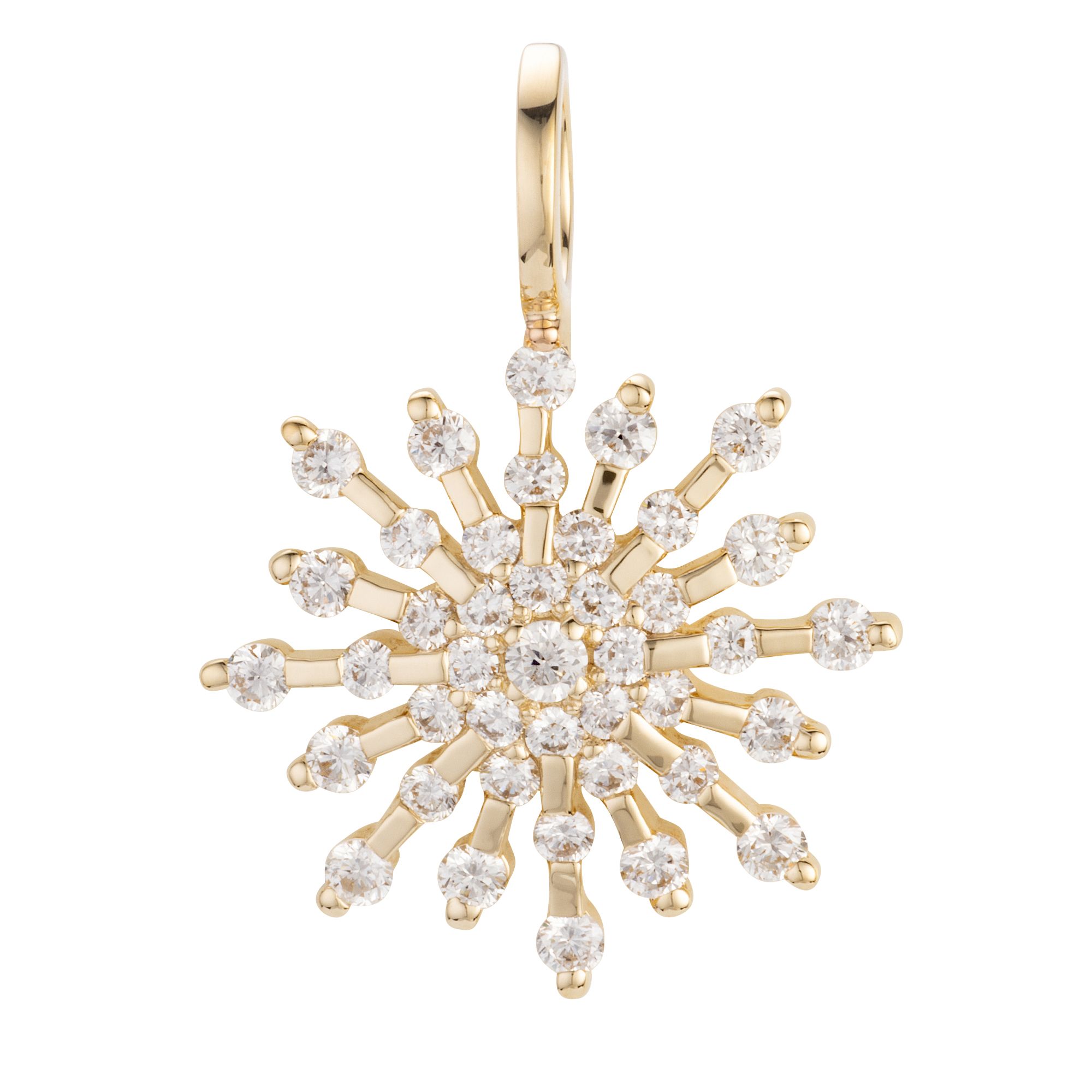 CANADIAN DIAMONDS Anhänger 41 Brillanten zus. ca. 0,43ct Gold 585