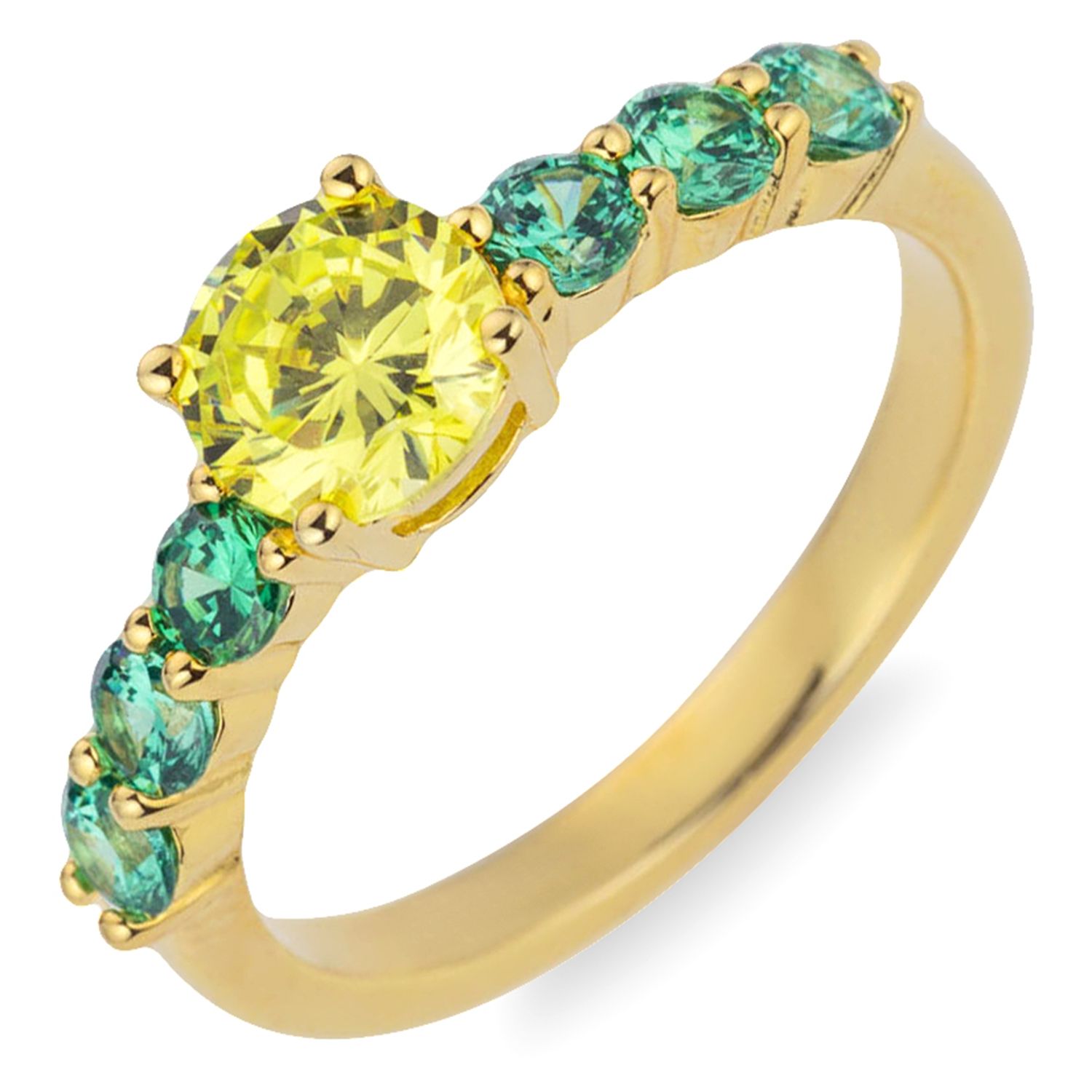 DIAMONIQUE® Ring = 1,50ct Brillantschliff Silber 925