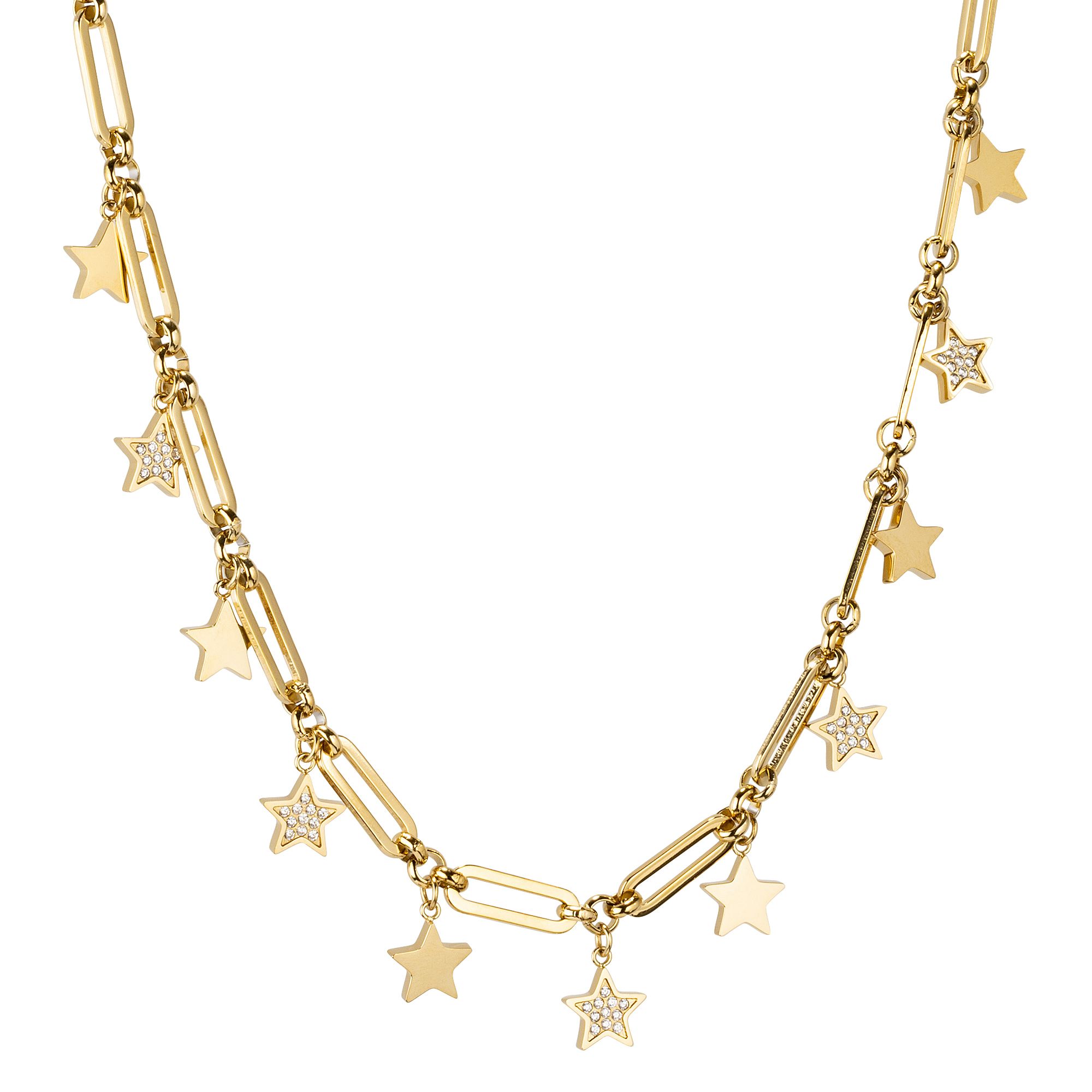 DIAMONIQUE® Collier = 0,27ct Brillantschliff Edelstahl