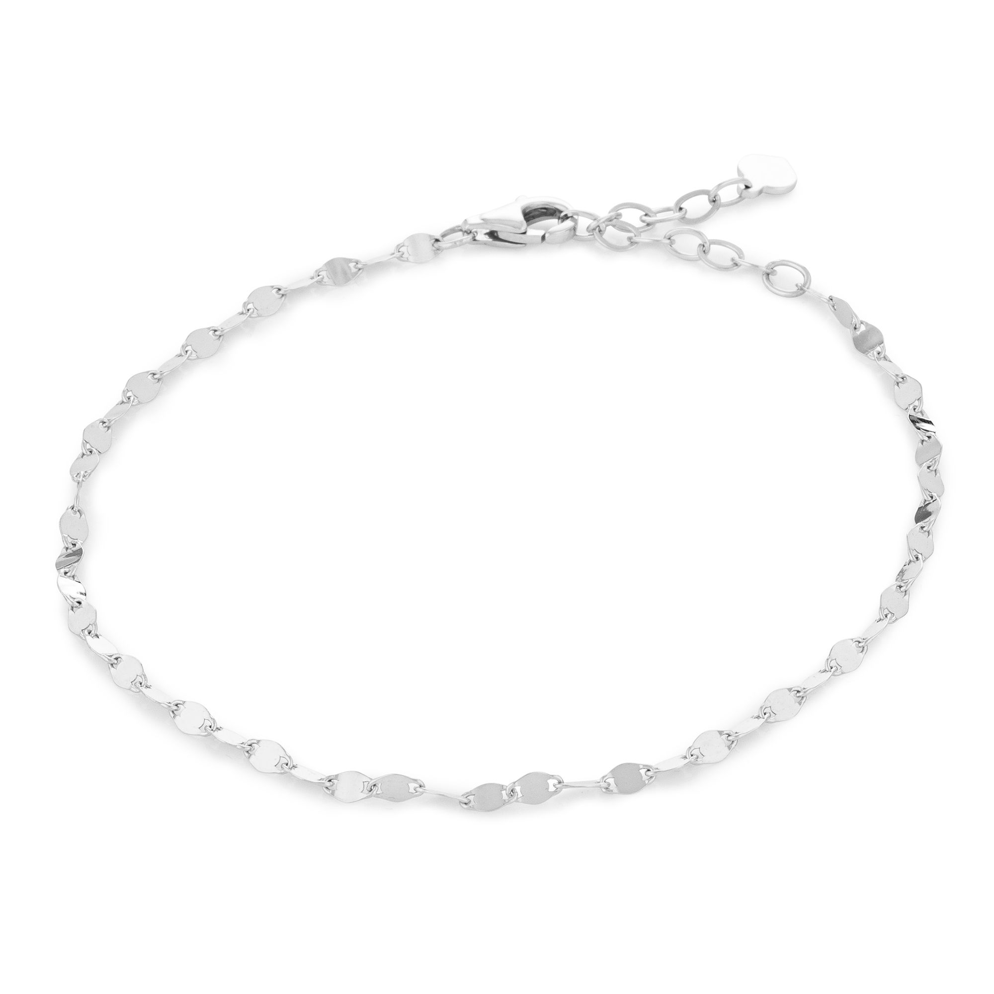 PLATINITY Plättchen-Armband Länge ca. 18-21cm mind. 2,5g Platin 950