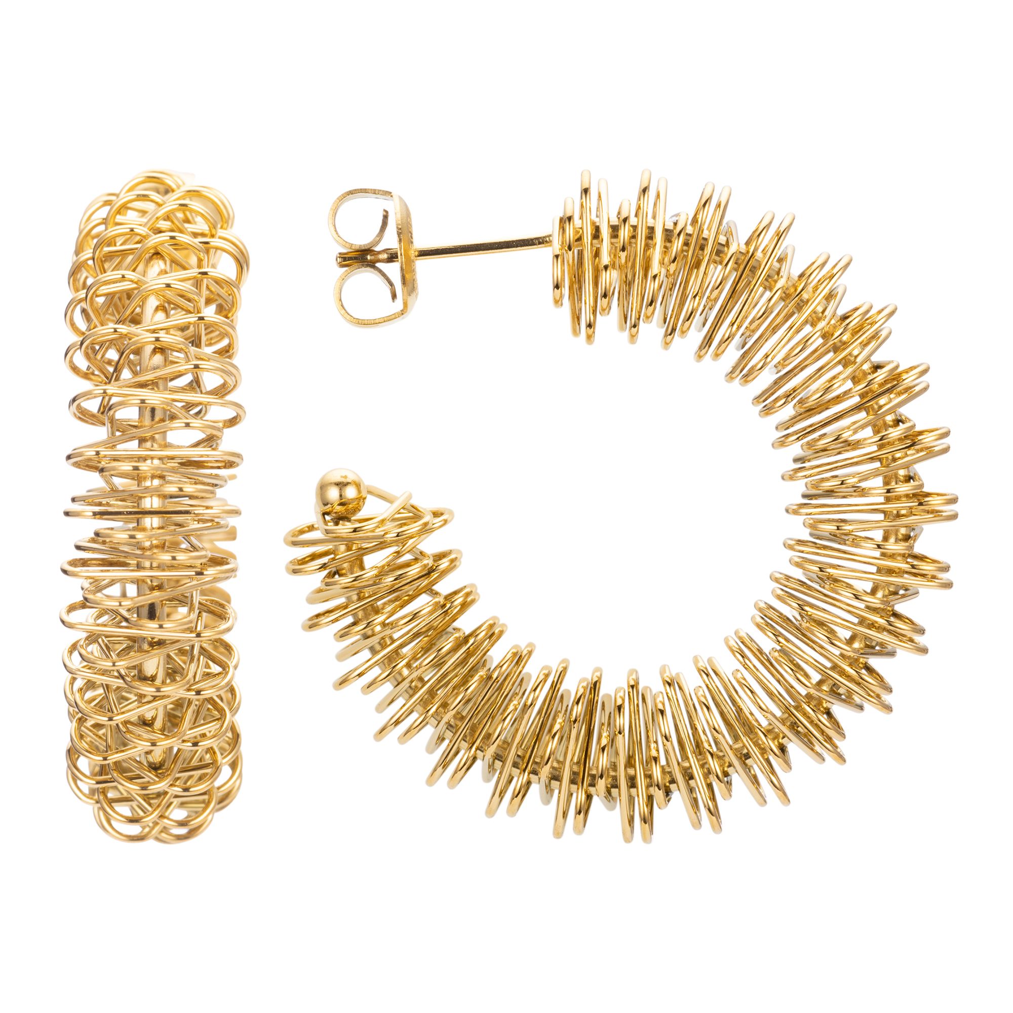 STEFFEN SCHRAUT Creolen poliert Edelstahl