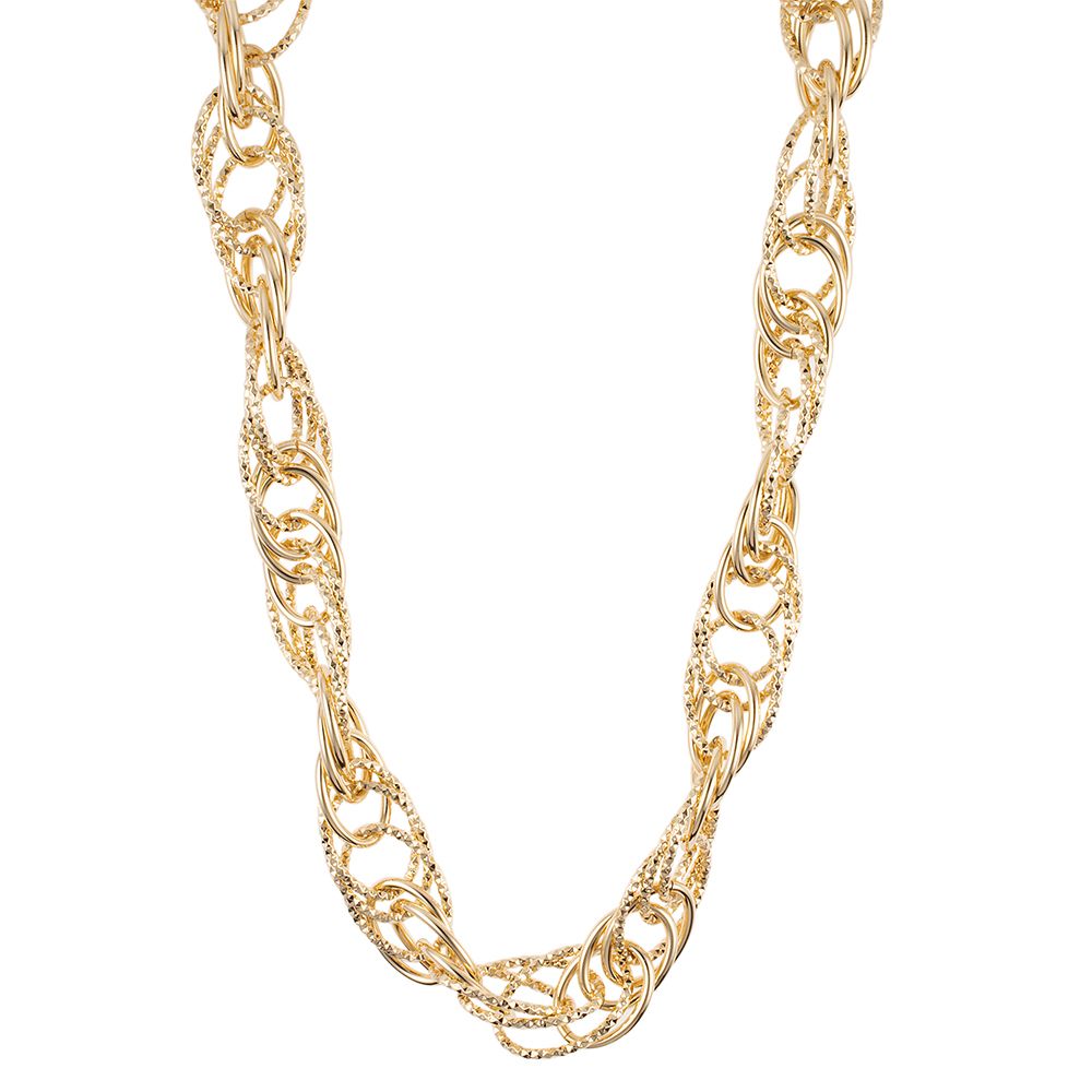 Collier Länge 50+5cm diamantiert Modeschmuck