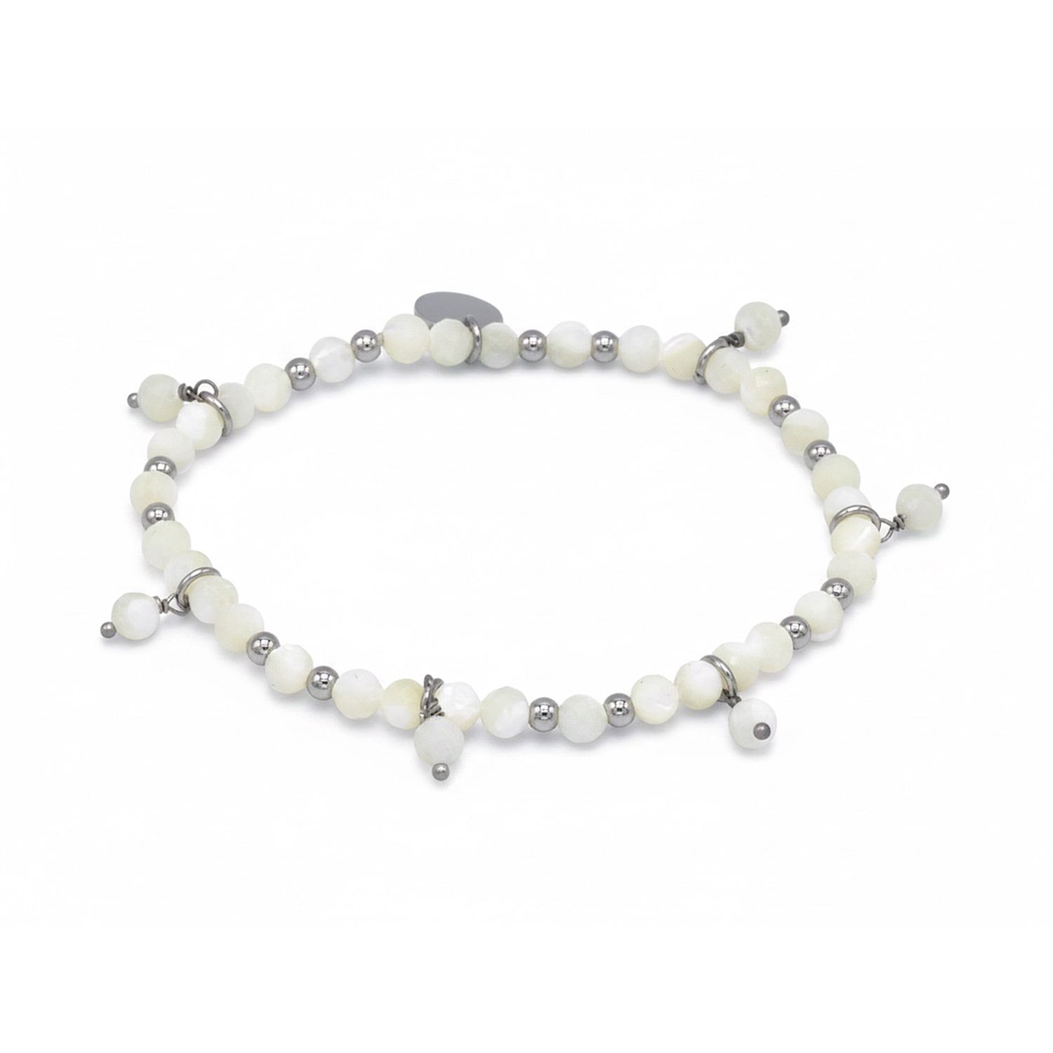 MONESSA Armband Edelstahl flexibel poliert