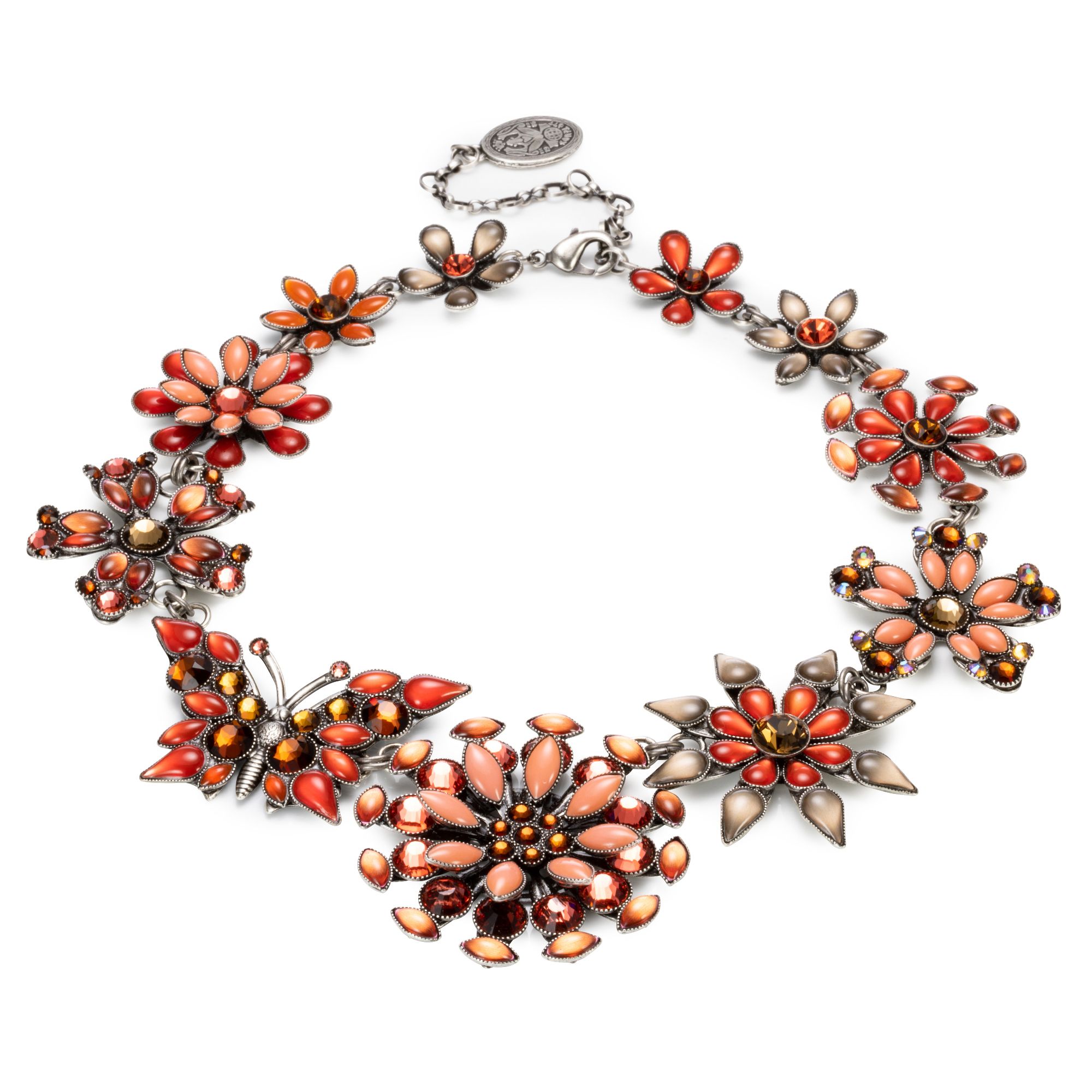 KONPLOTT Collier Lost Garden Länge 37+9cm Modeschmuck