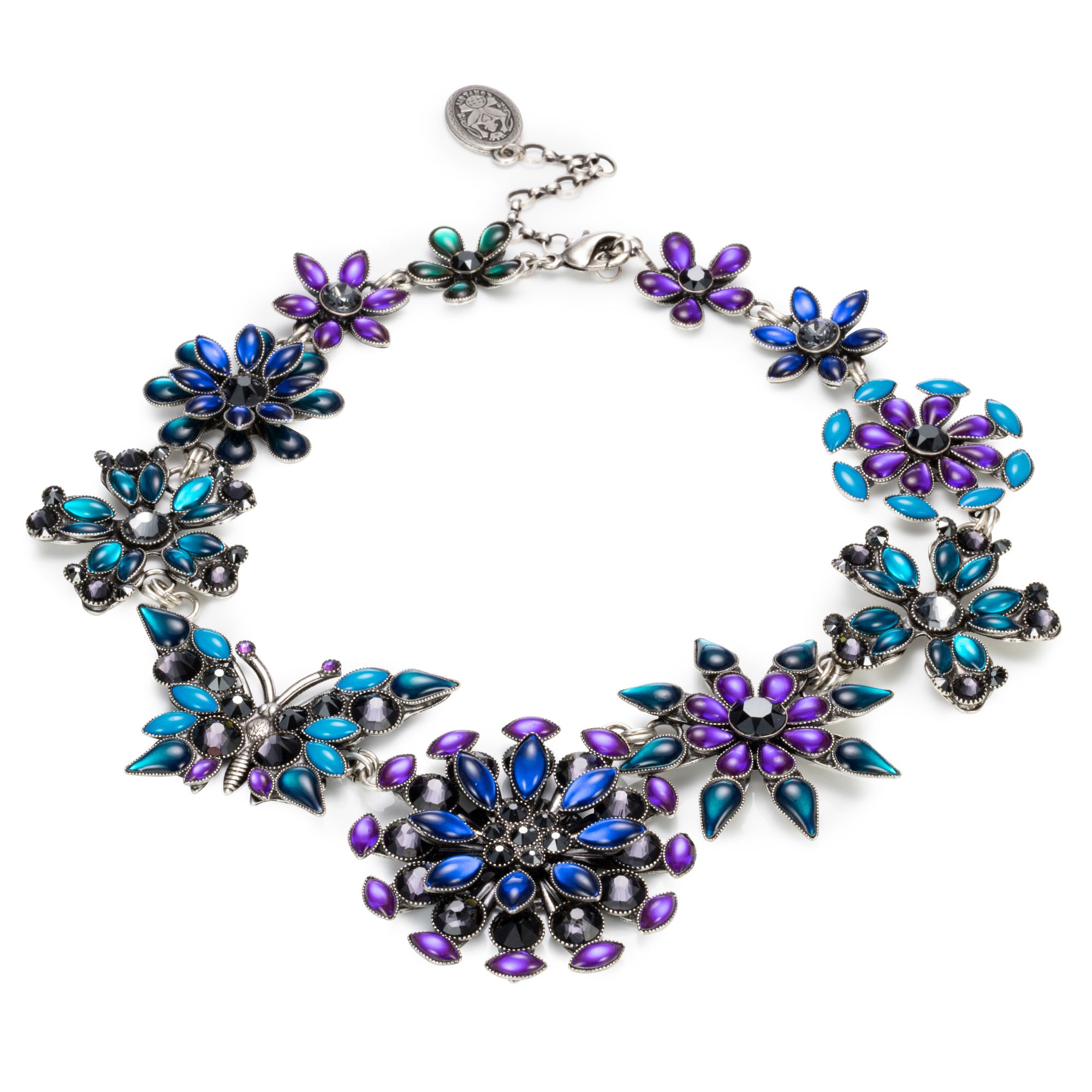 KONPLOTT Collier Lost Garden Länge 37+9cm Modeschmuck