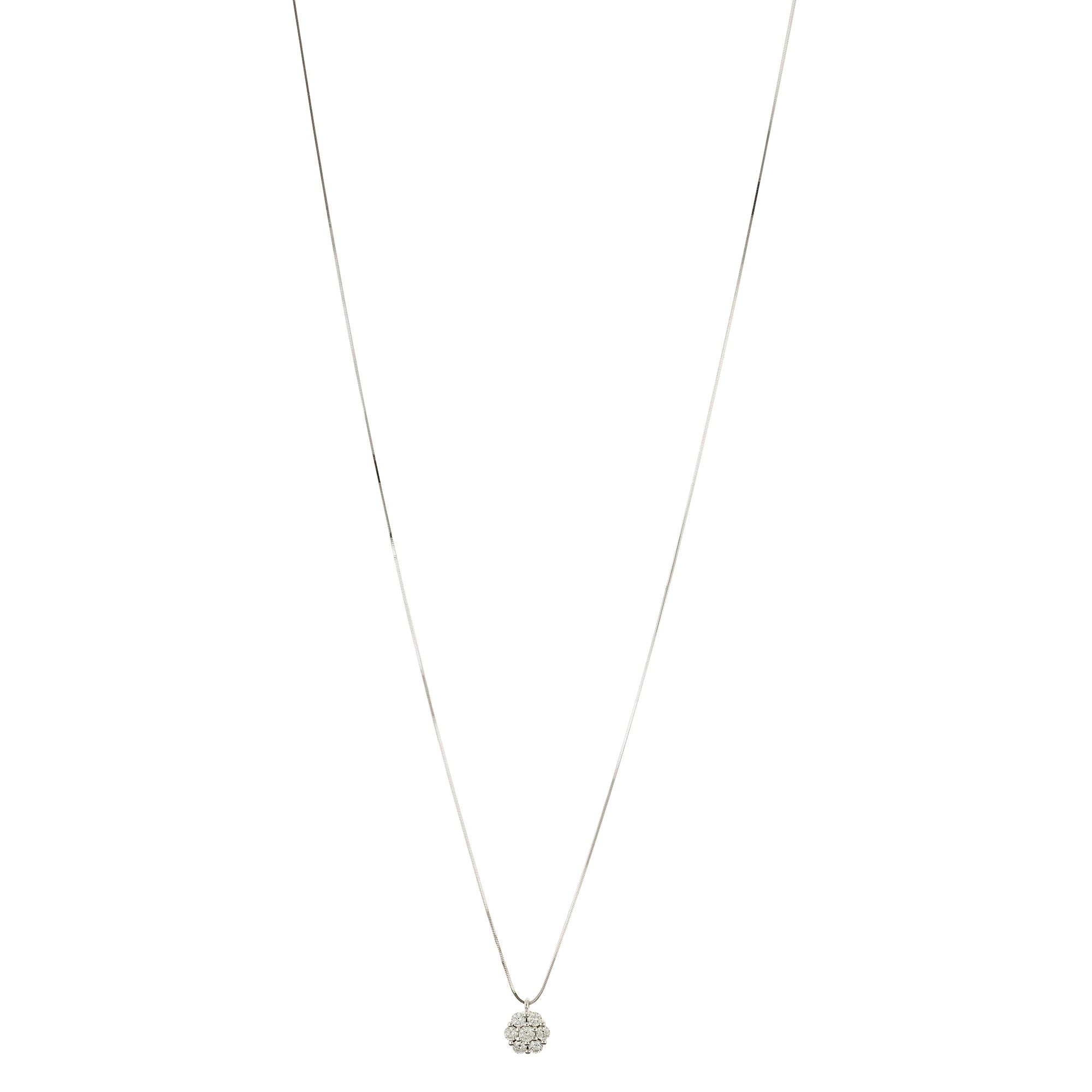 CANADIAN DIAMONDS Collier 7 Brillanten zus. ca. 0,30ct Gold 585