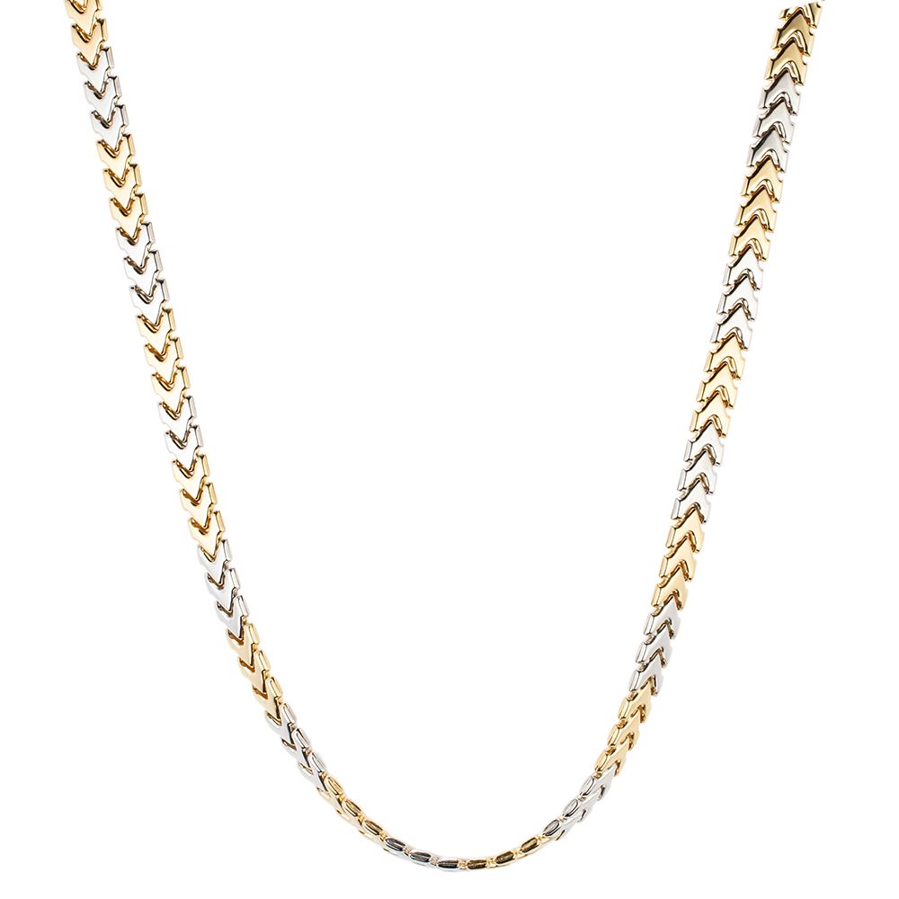 GOLDRAUSCH Collier poliert/bicolor mind. 14g Gold 585