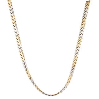 GOLDRAUSCH Collier poliert/bicolor mind. 14g Gold 585