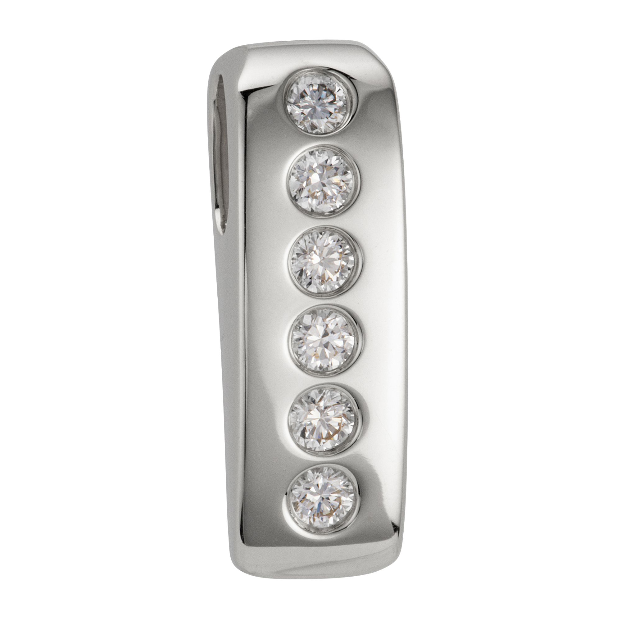 DIAMOUR Anhänger 6 Brillanten zus. ca. 0,15ct Gold 375