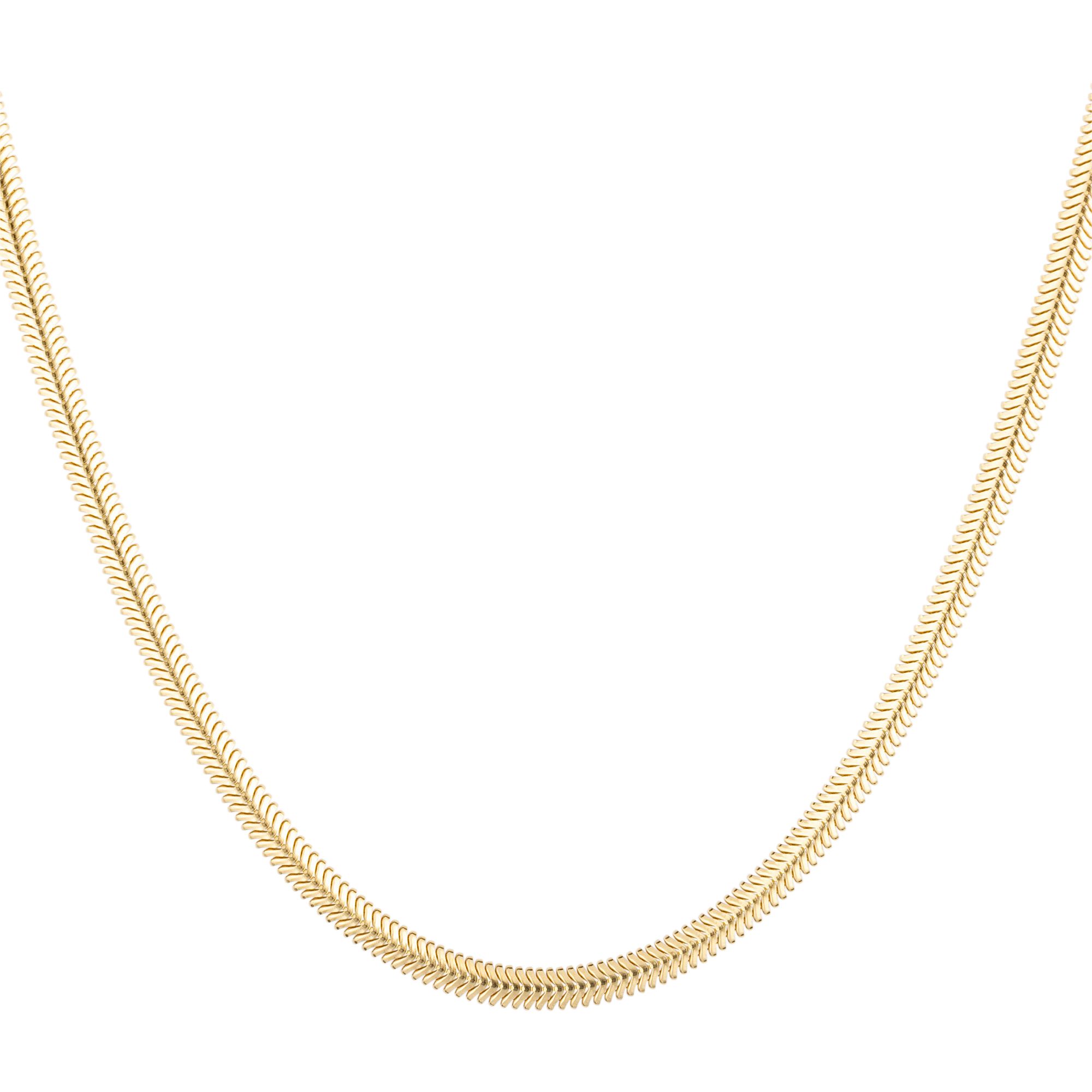 Schlangenkette Länge ca. 45cm 3,3mm Silber 925