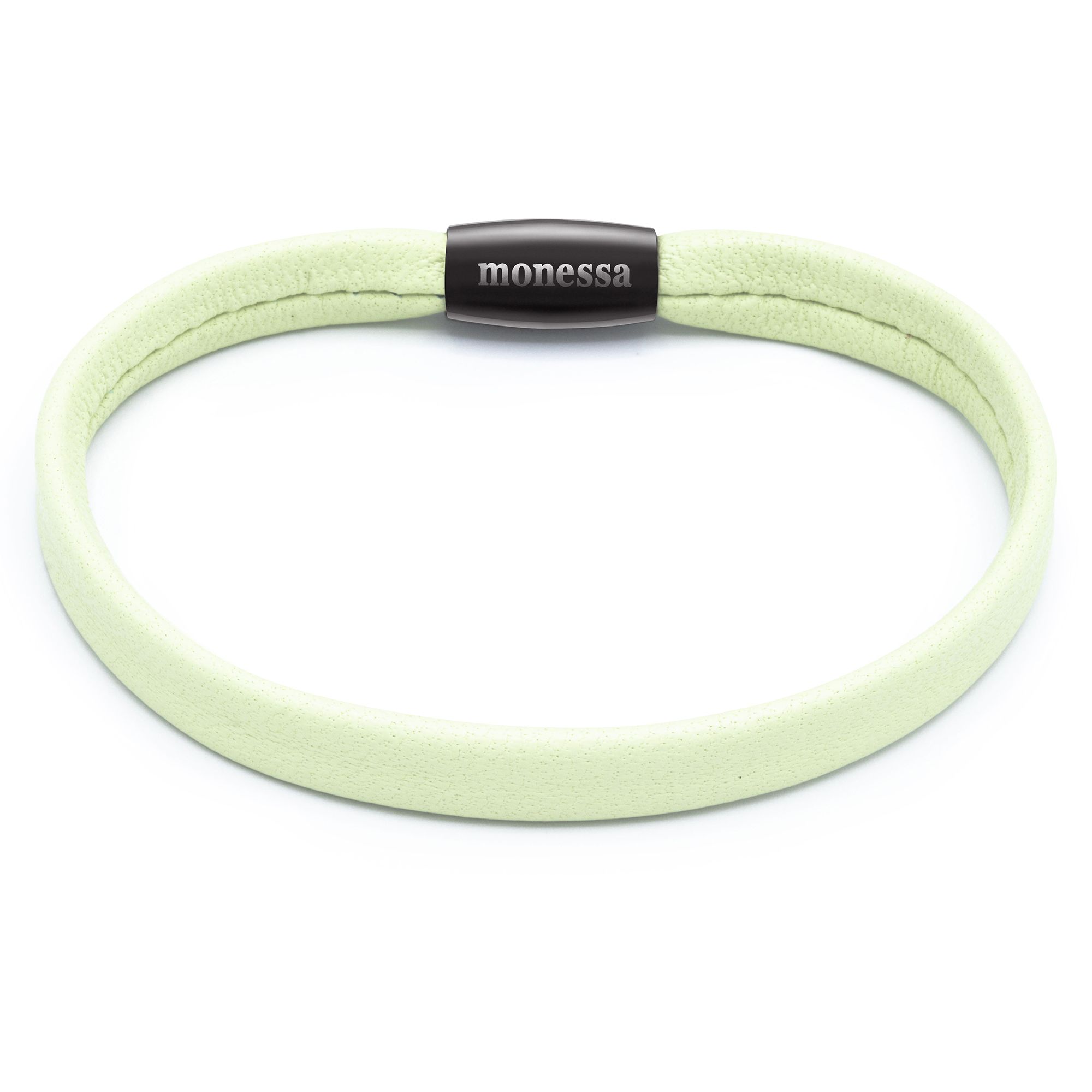 MONESSA Armband Lamnappa 1-Strang Magnetverschluss