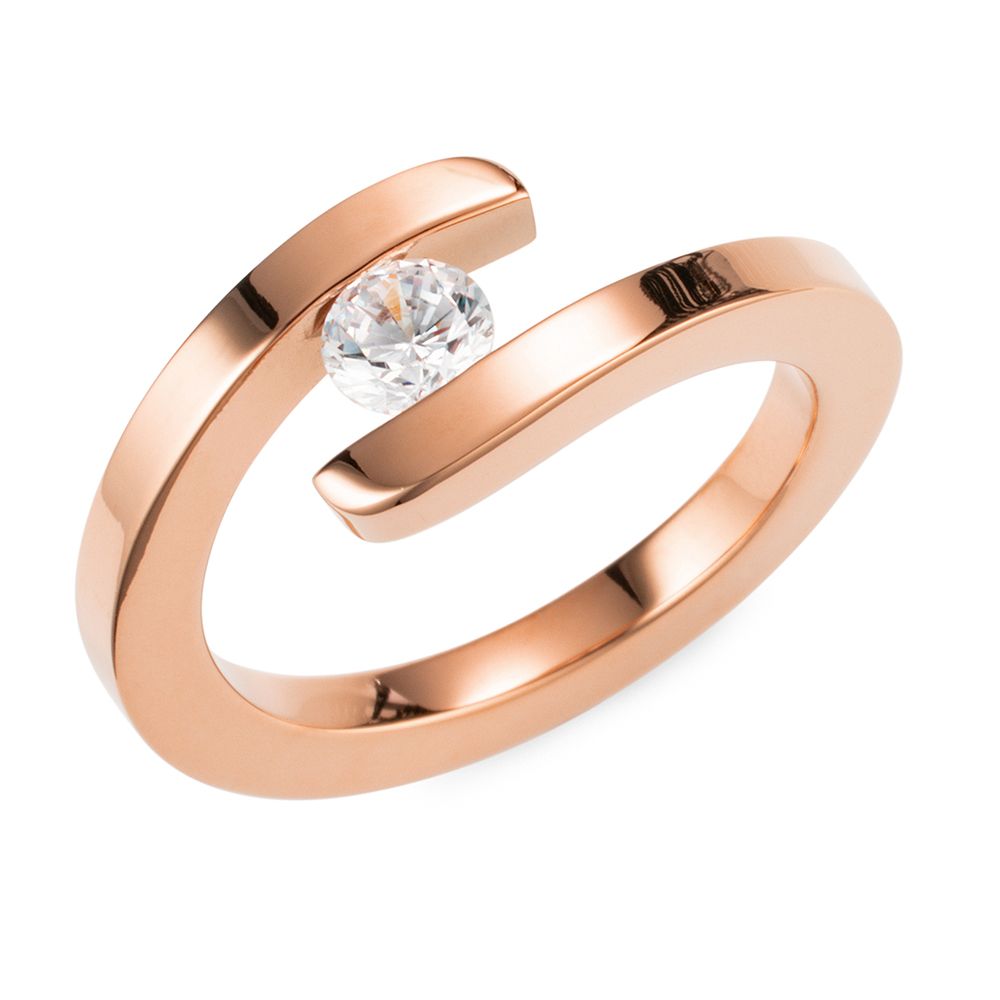 STEFFEN SCHRAUT Ring 1 Zirkonia poliert Edelstahl